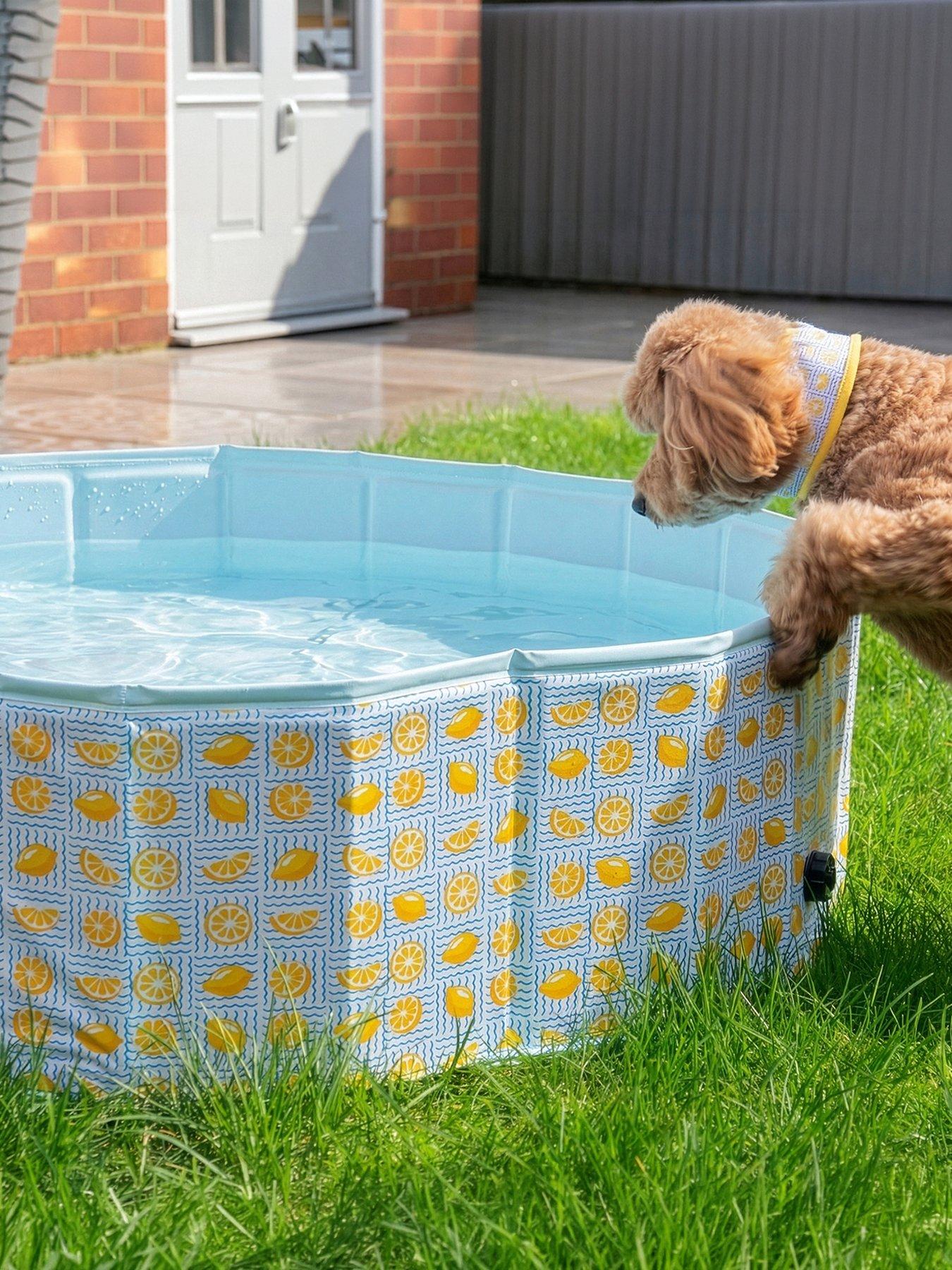 Image 6 of 7 of Rosewood PADDLING POOL - LEMON PRINT