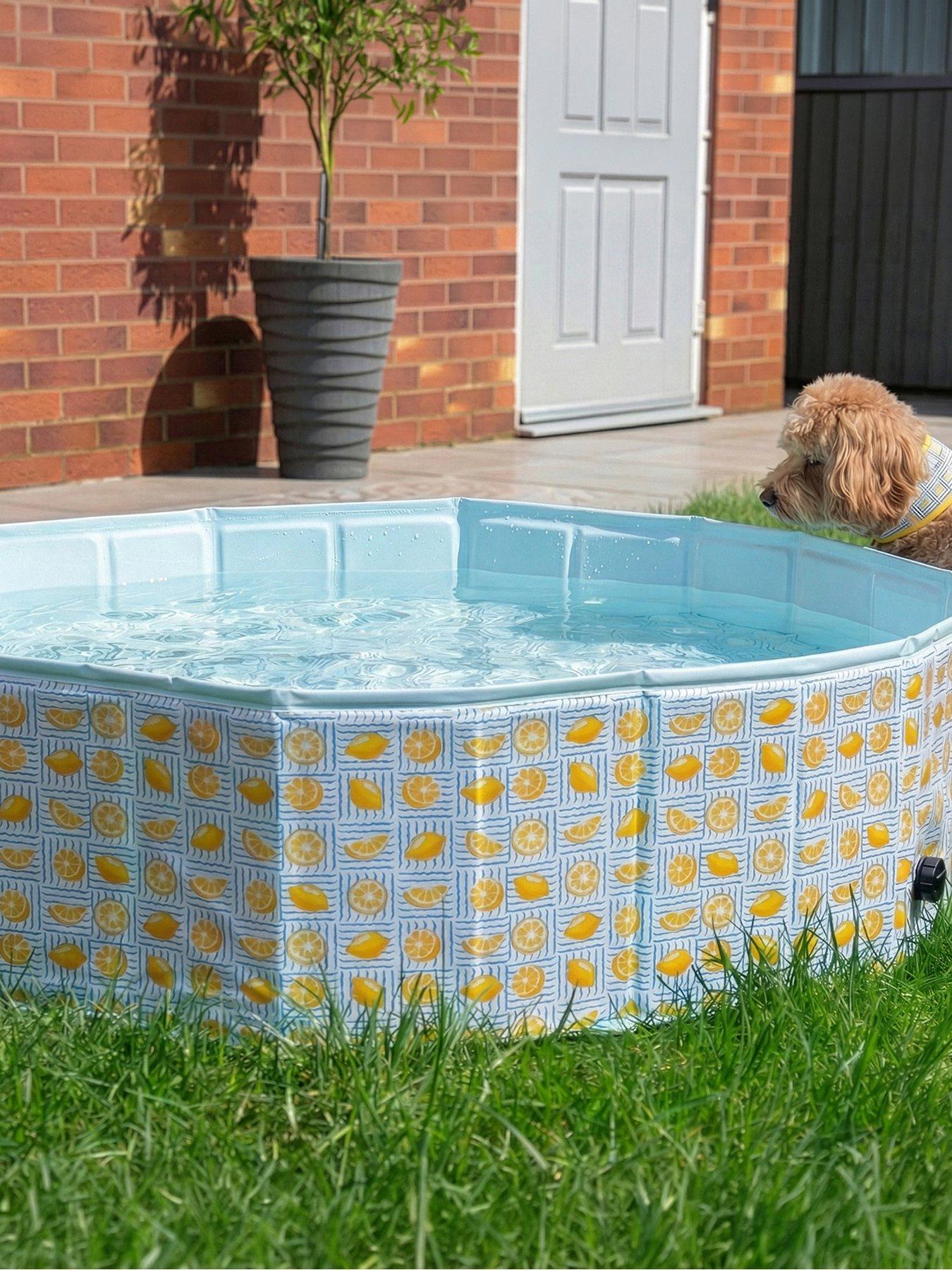 Image 7 of 7 of Rosewood PADDLING POOL - LEMON PRINT
