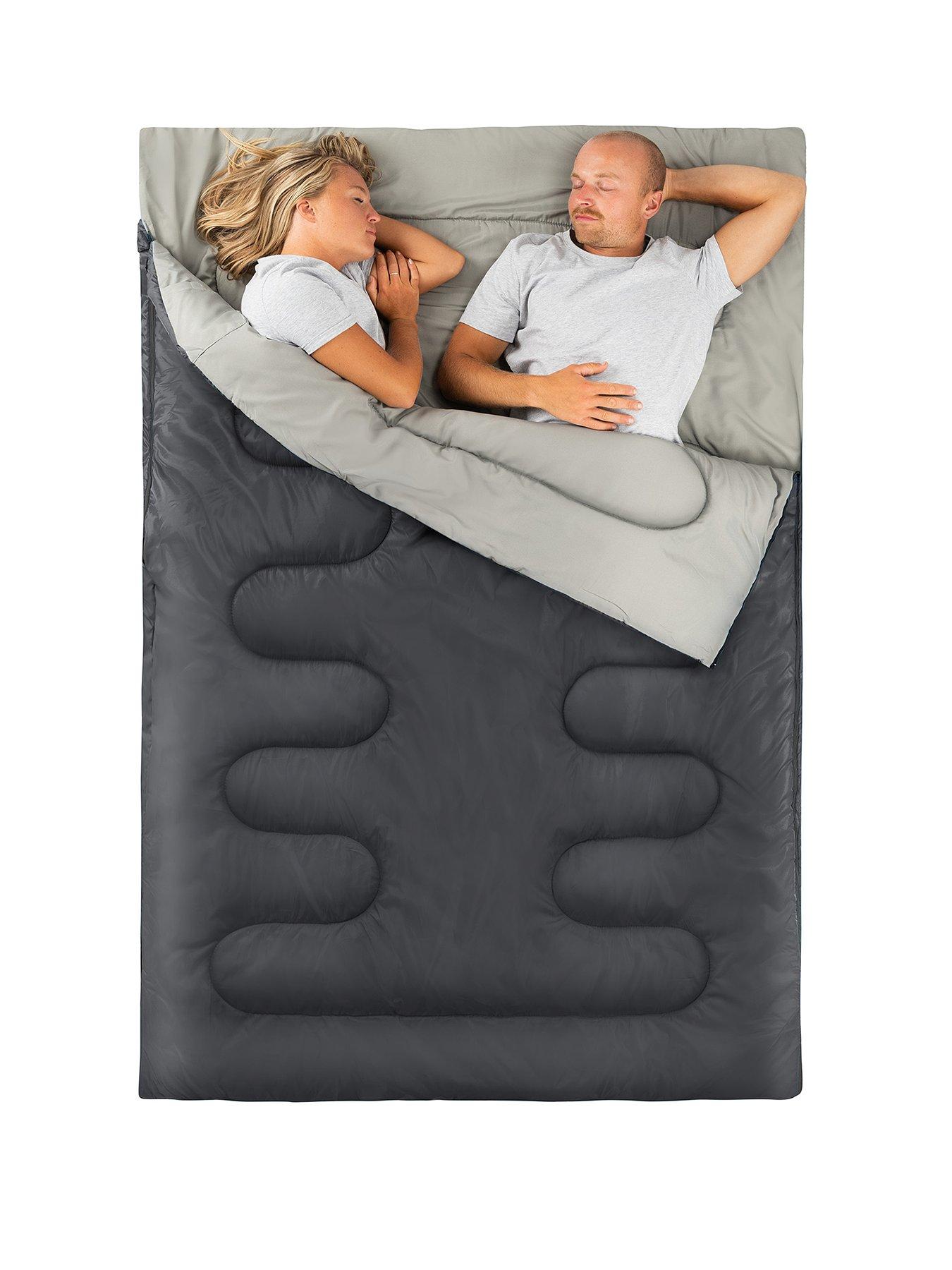 Trail Double Envelope Sleeping Bag - 250gsm, Charcoal