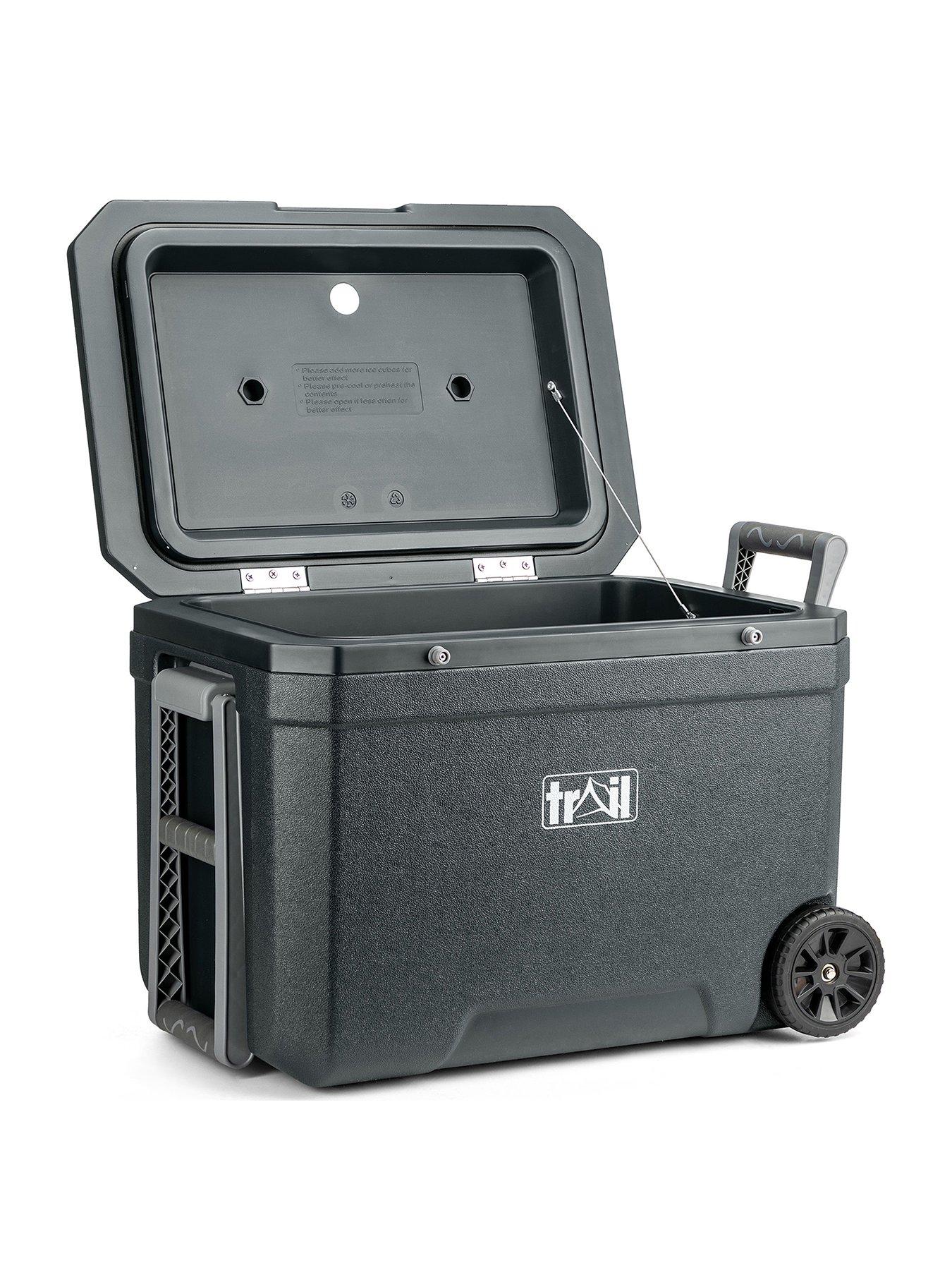 Image 1 of 7 of Trail 45L Wheeled Cool Box - Dark Grey