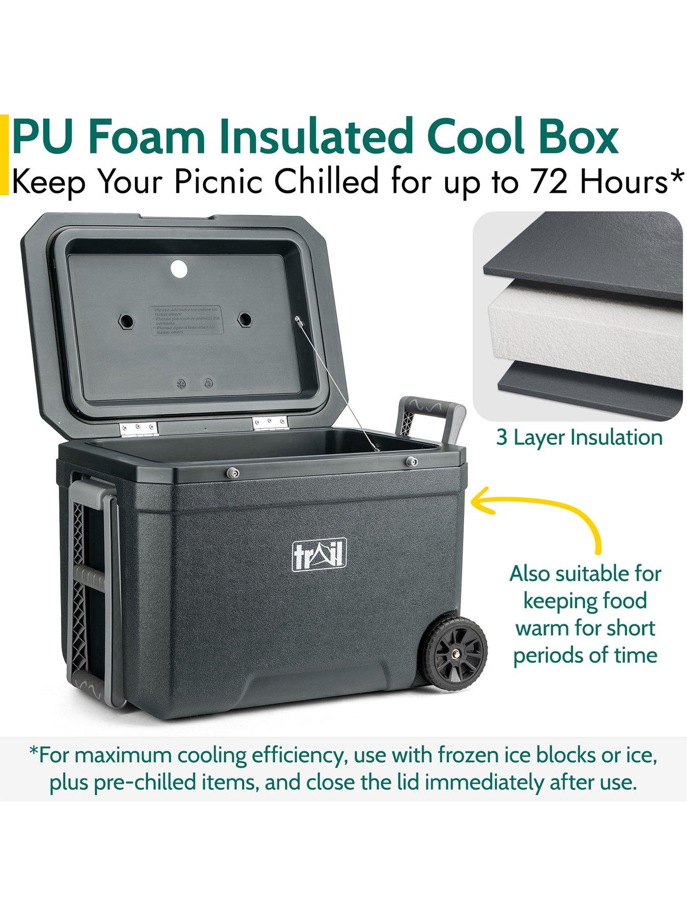 Image 3 of 7 of Trail 45L Wheeled Cool Box - Dark Grey