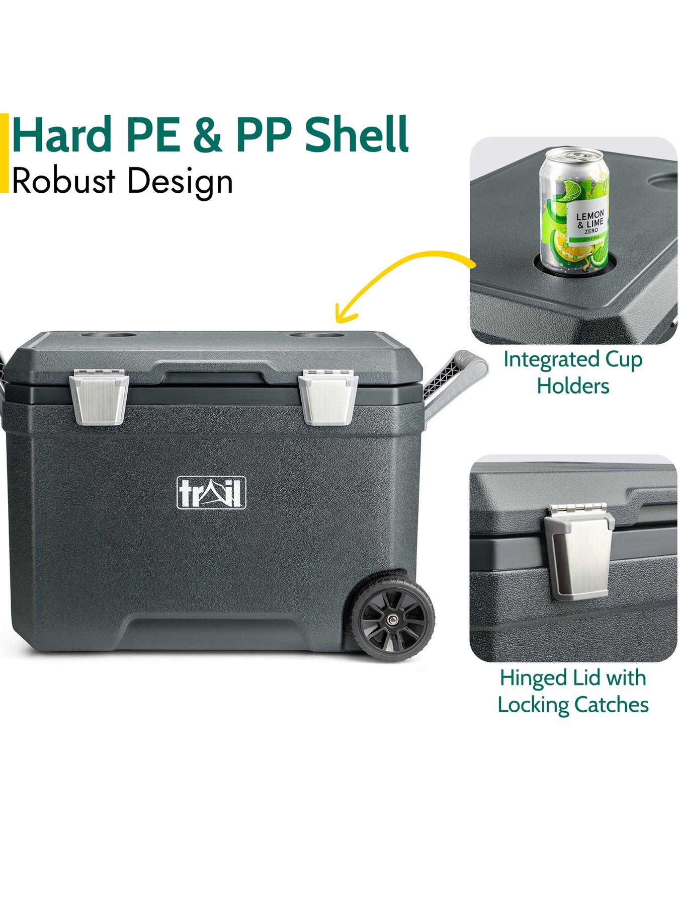 Image 4 of 7 of Trail 45L Wheeled Cool Box - Dark Grey
