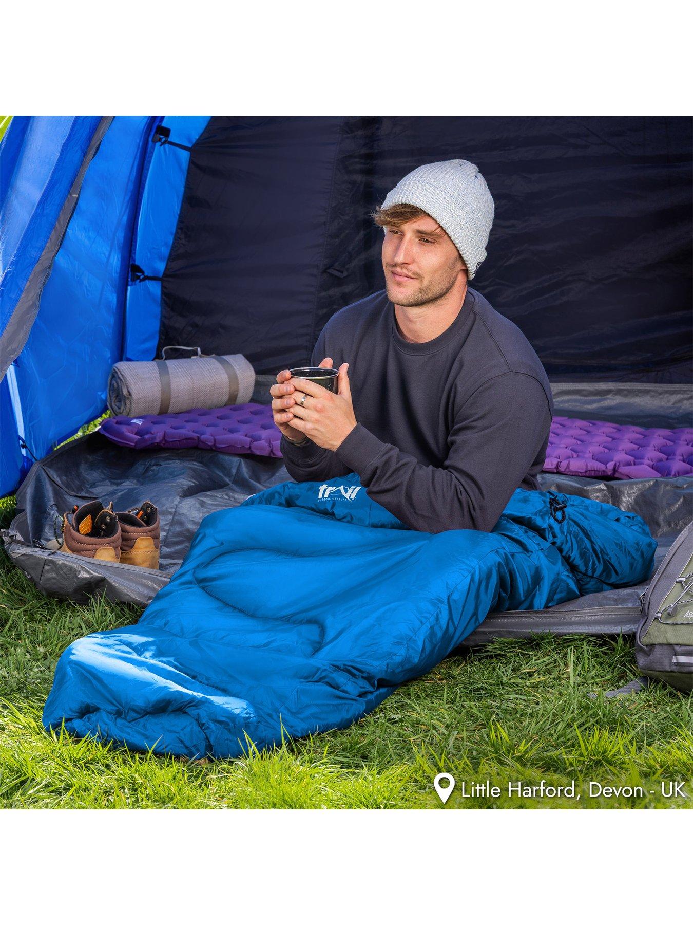 Image 2 of 7 of Trail Mummy Sleeping Bag - 300gsm, Blue