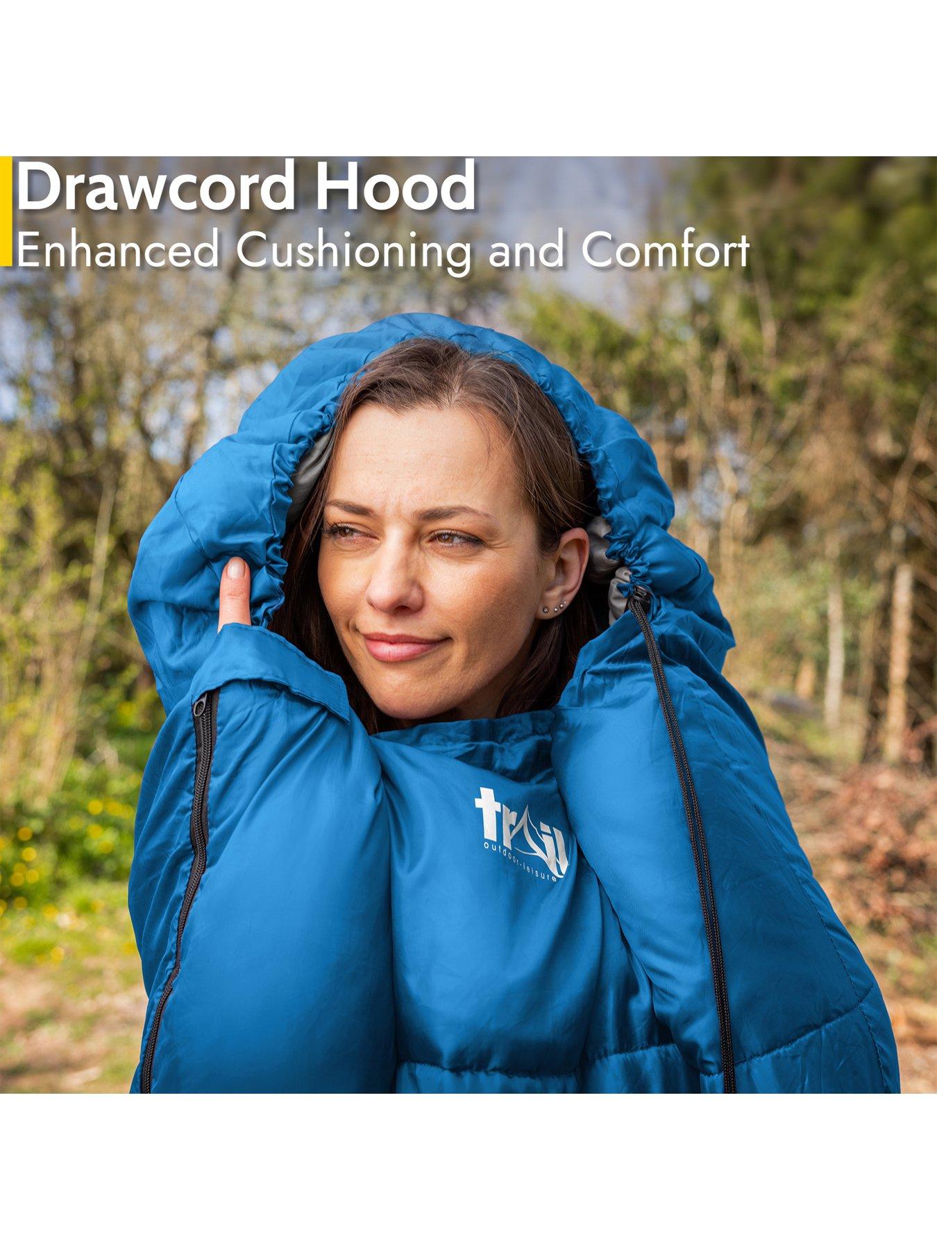 Image 4 of 7 of Trail Mummy Sleeping Bag - 300gsm, Blue