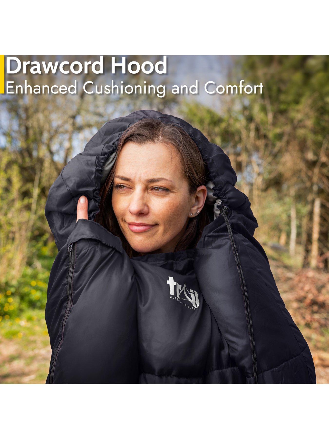 Image 5 of 7 of Trail Mummy Sleeping Bag - 300gsm, Grey