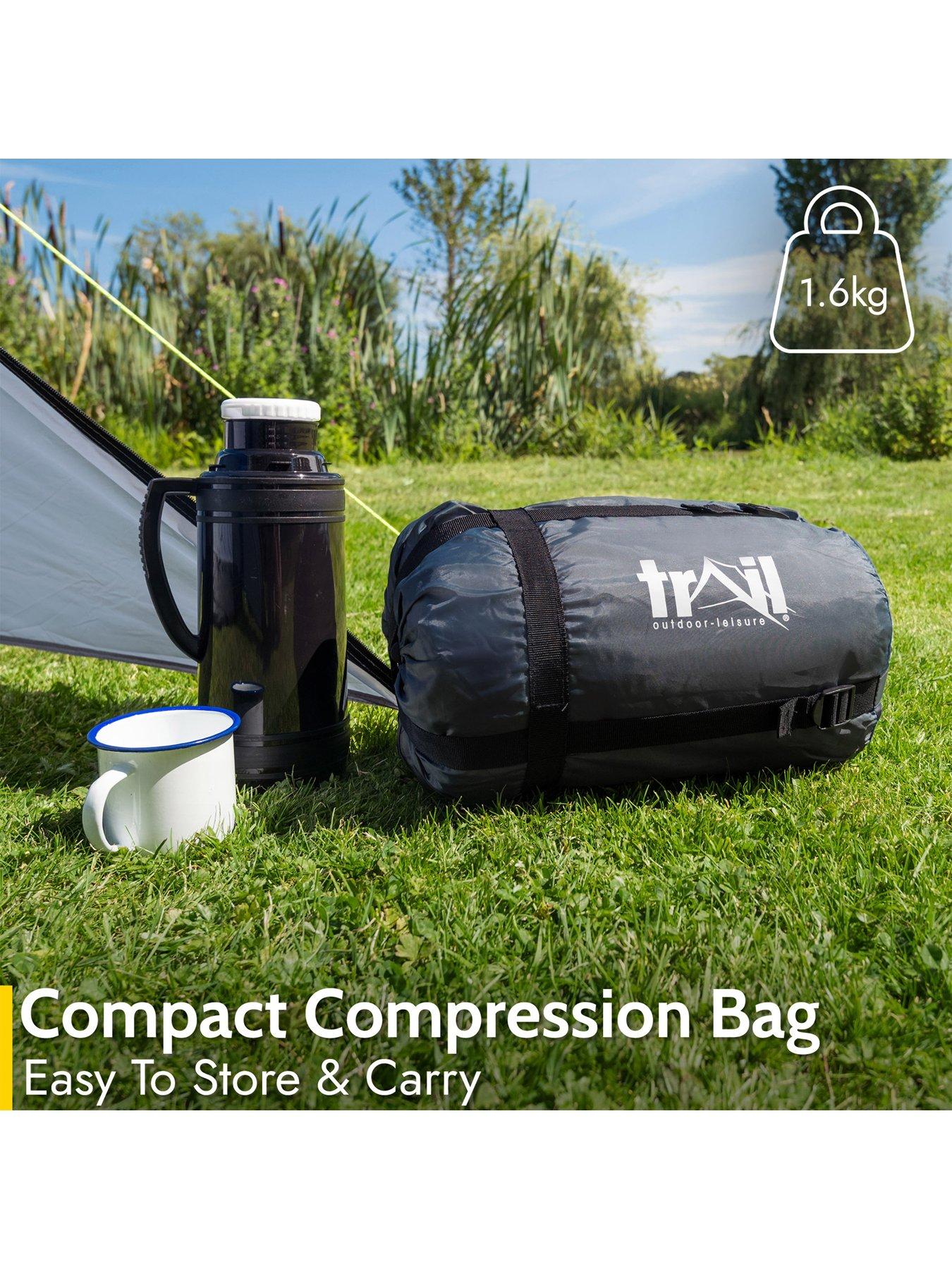 Image 7 of 7 of Trail Mummy Sleeping Bag - 300gsm, Grey