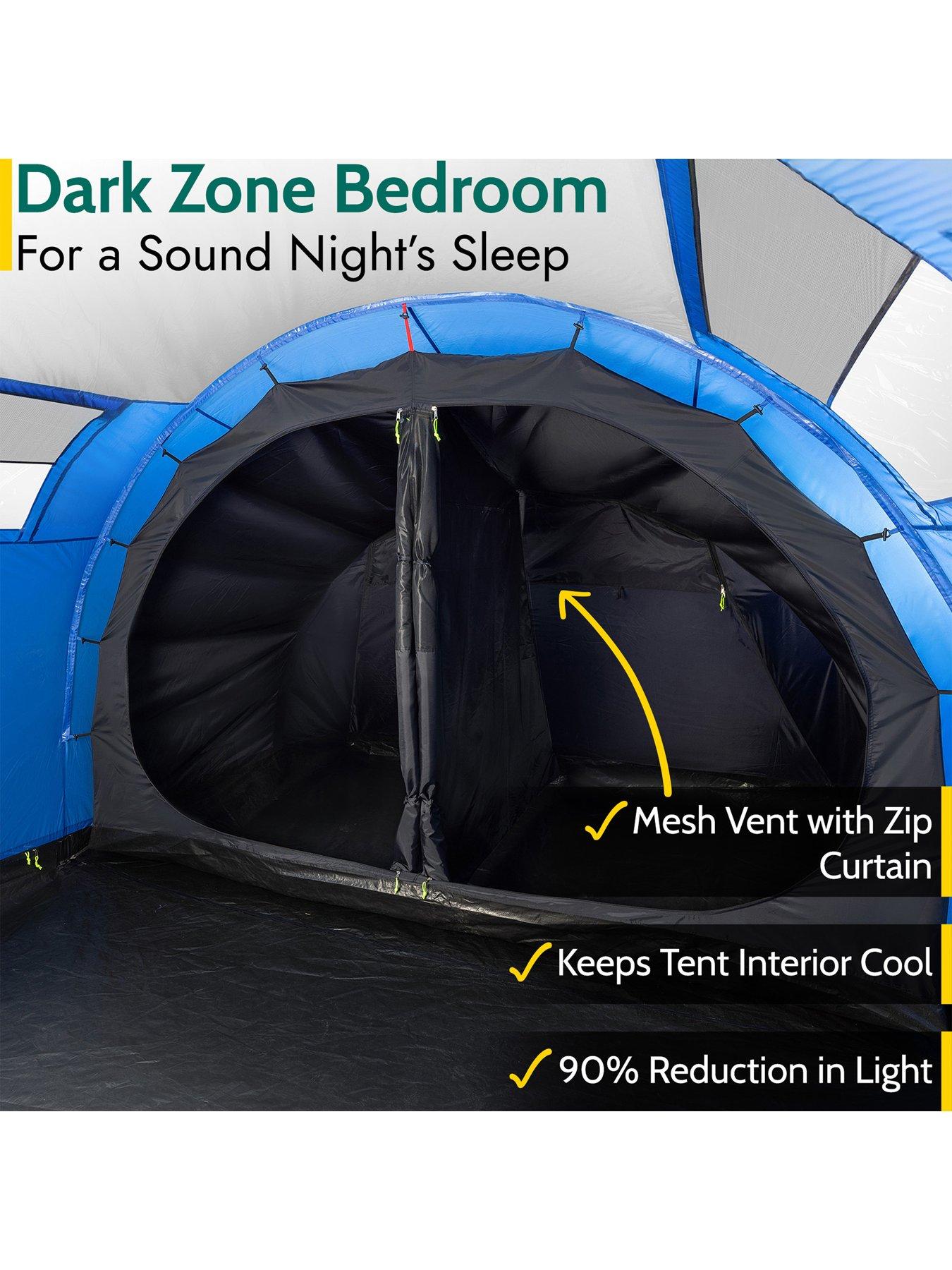 Image 2 of 6 of Trail Stannon 5 Man Tunnel Tent - Blue
