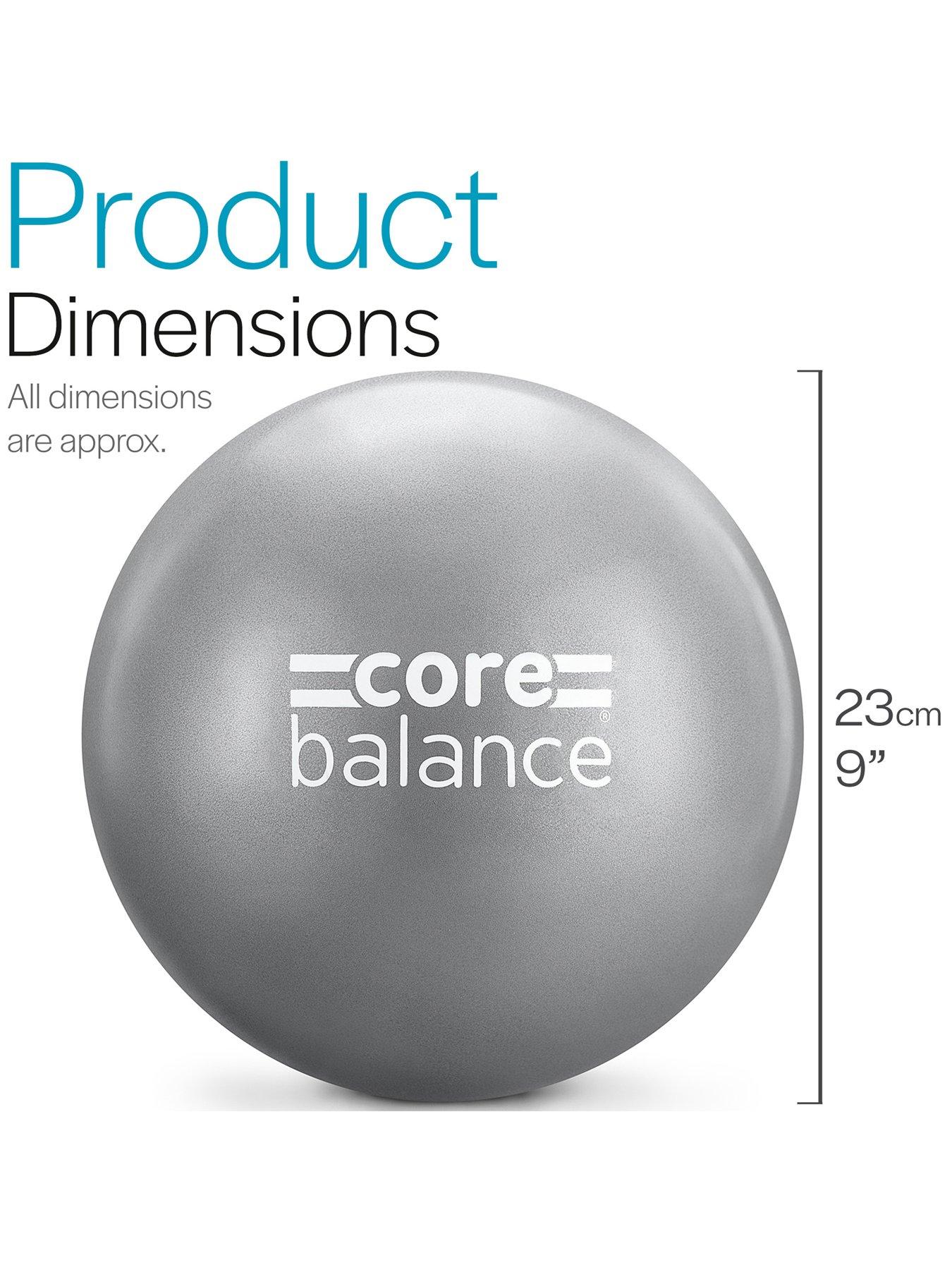 Image 6 of 6 of Core Balance Pilates Ball - 23cm, Grey