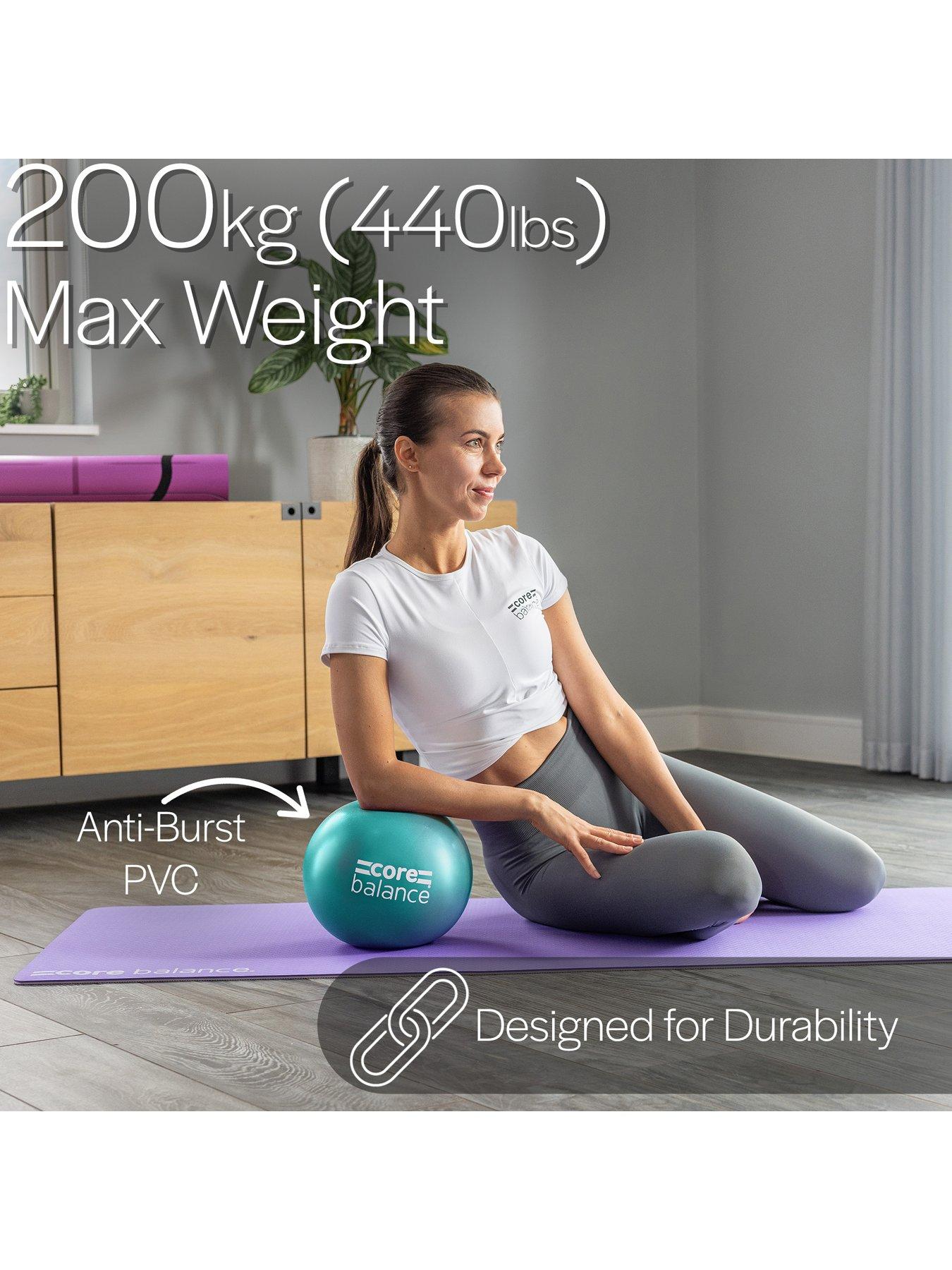 Image 3 of 6 of Core Balance Pilates Ball - 23cm, Teal