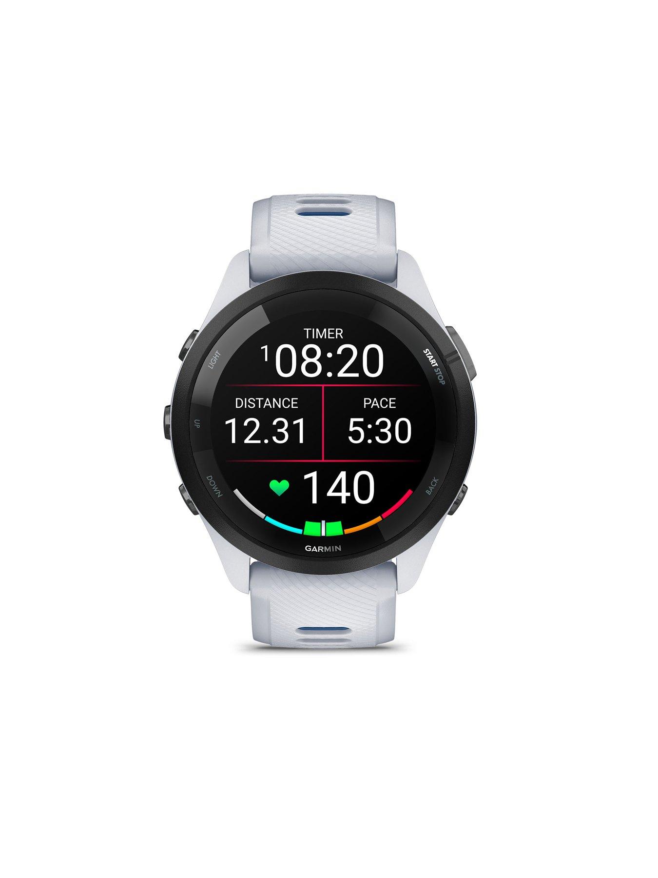 stillFront image of garmin-forerunner-265s-music-white