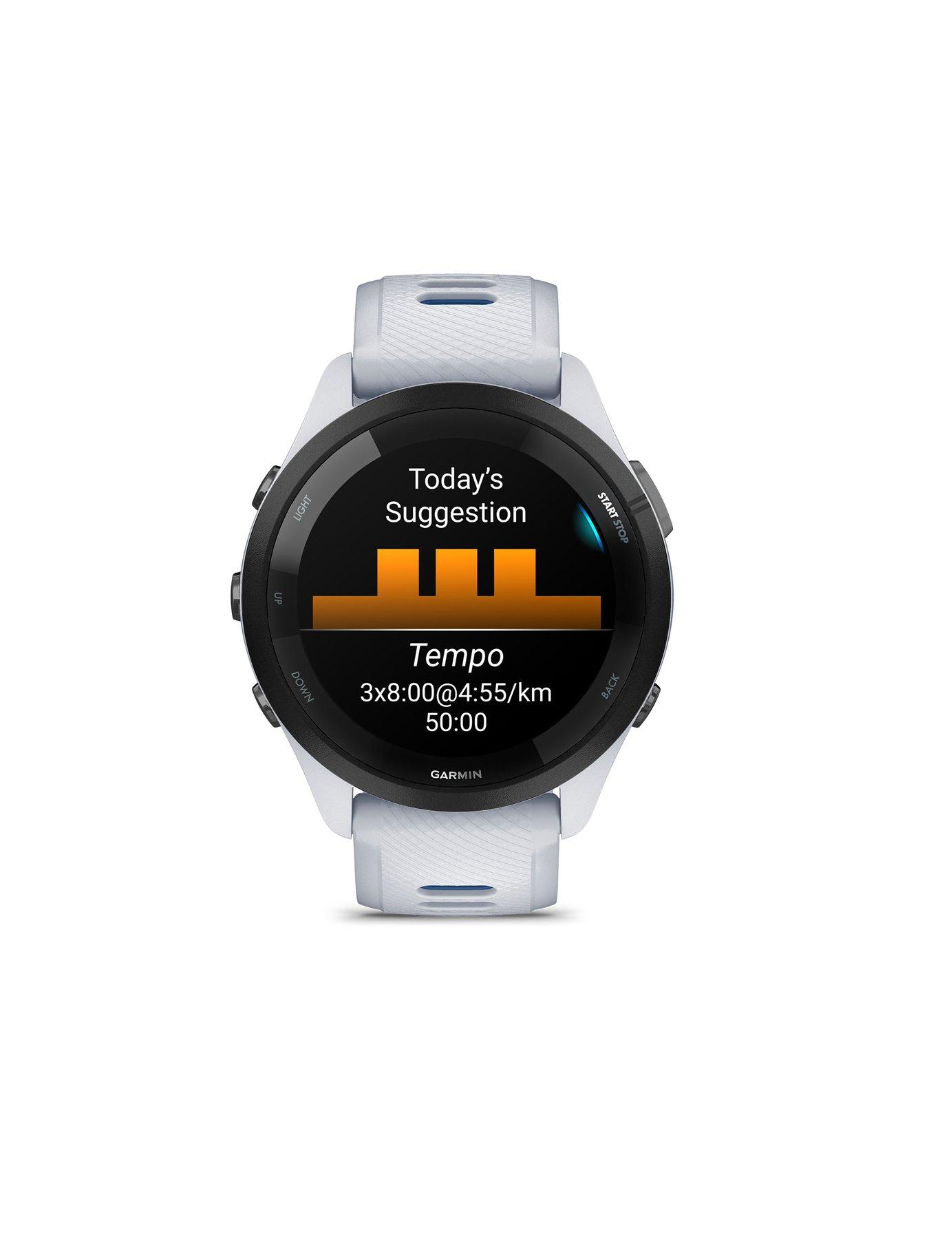 Image 4 of 7 of Garmin Forerunner 265S Music, White