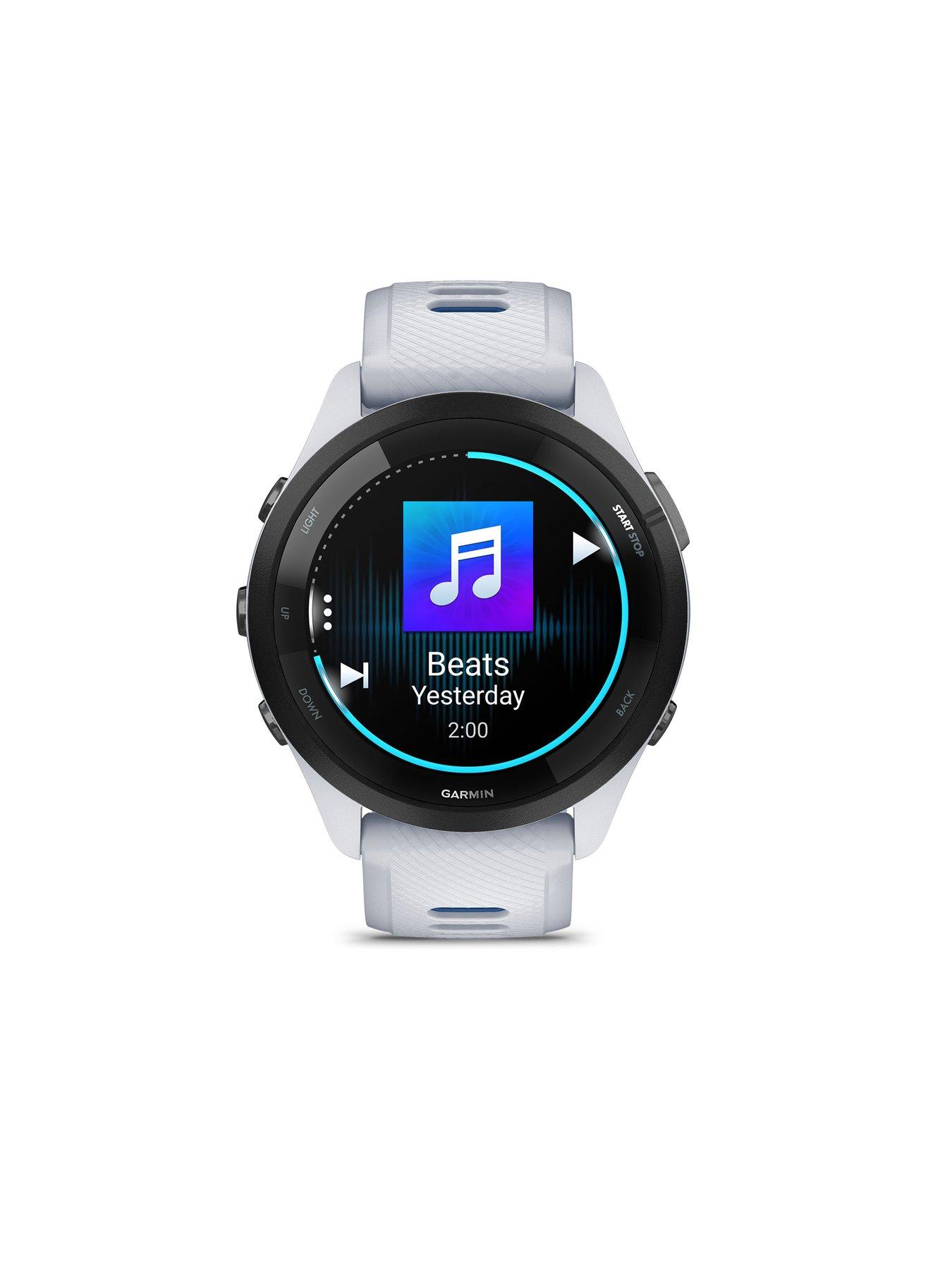 Image 6 of 7 of Garmin Forerunner 265S Music, White