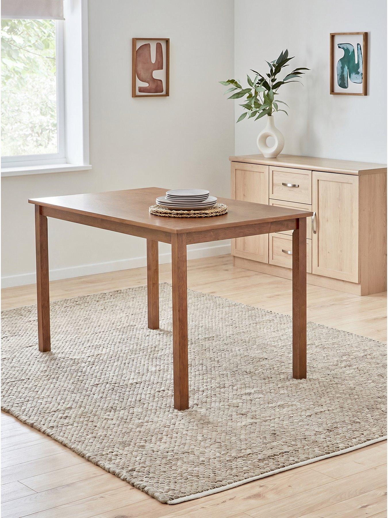 Image 1 of 4 of The Very Collection Primo Walnut 120cm Dining Table