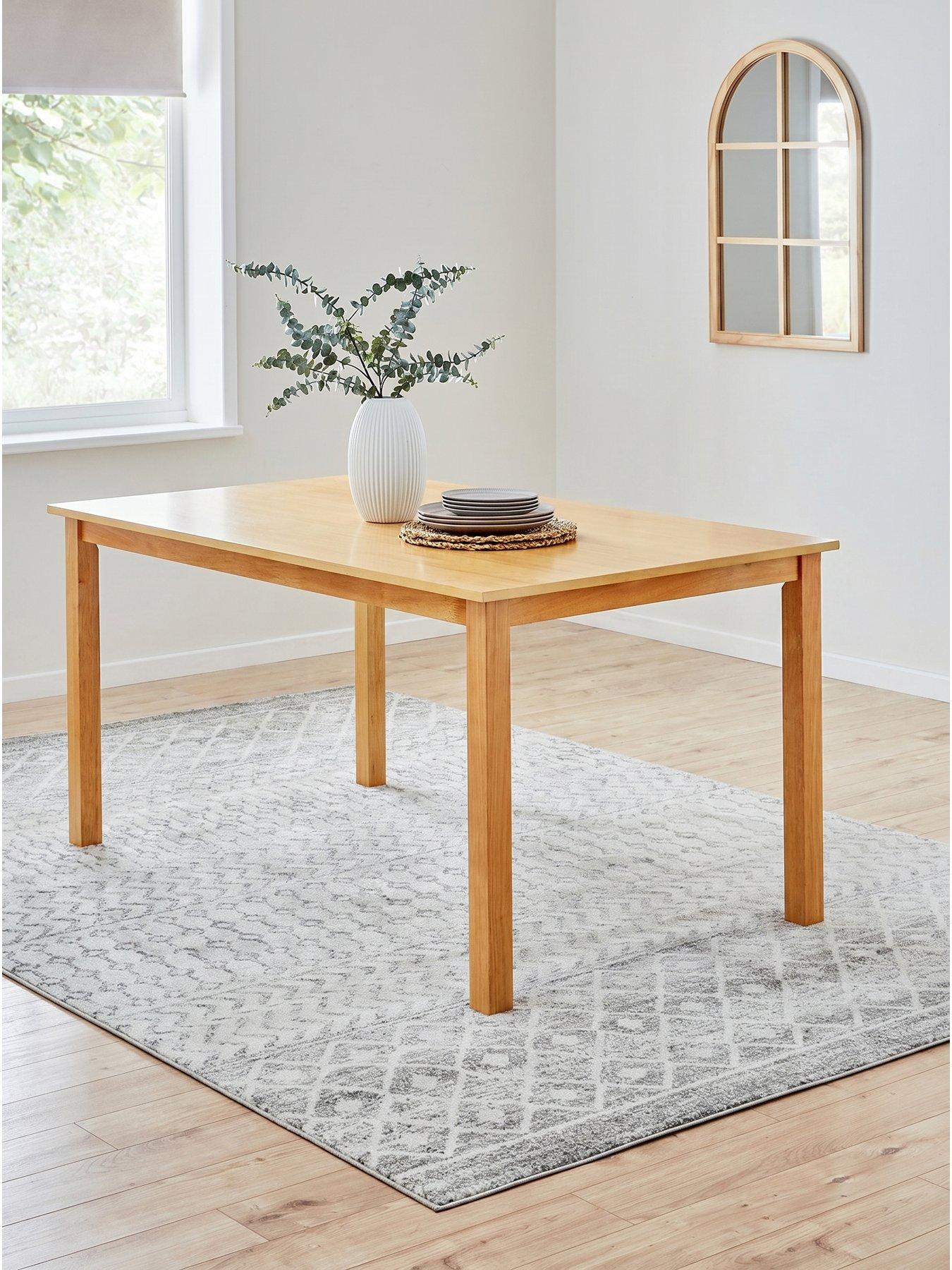 Image 1 of 4 of The Very Collection Primo Oak 150cm Dining Table