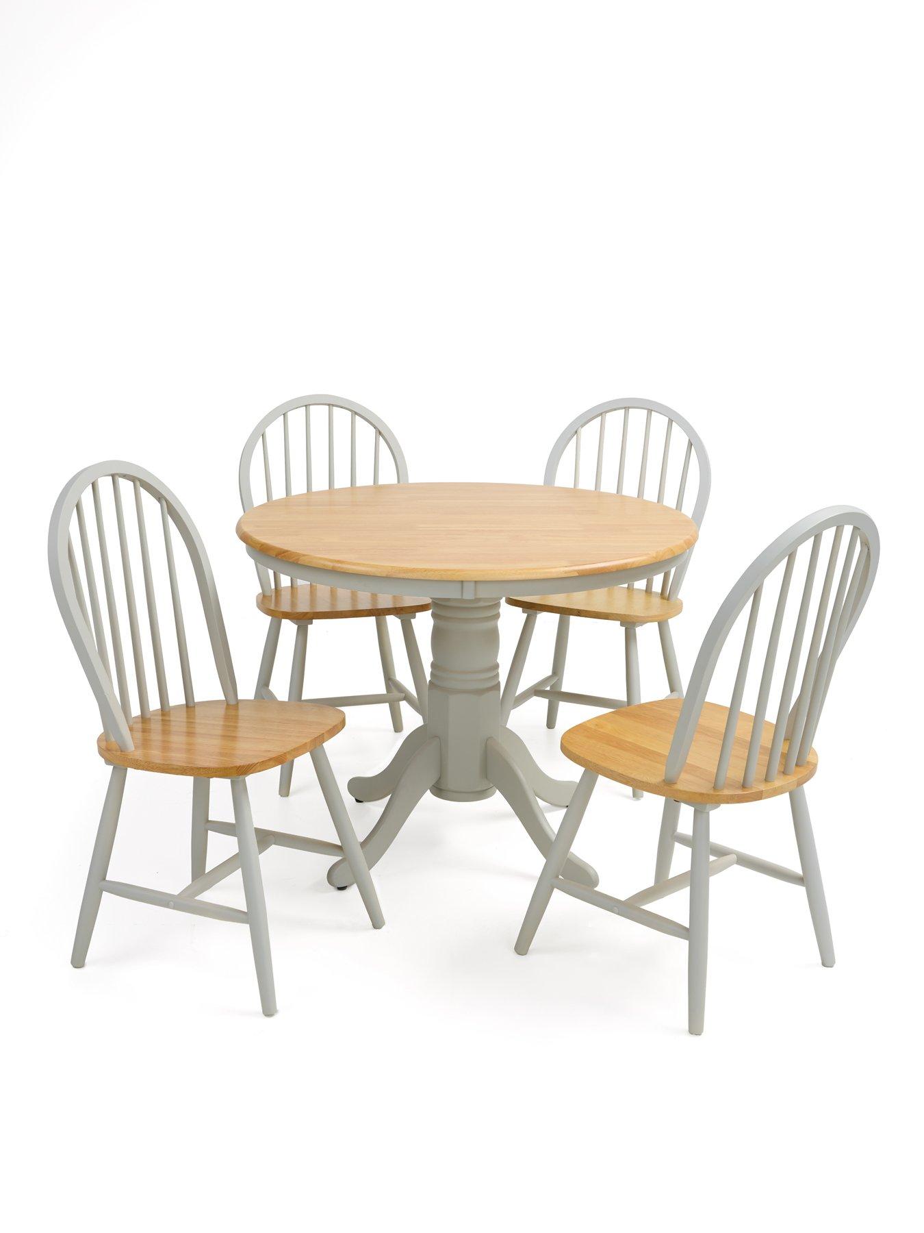 Image 5 of 5 of The Very Collection Kentucky 100cm Fixed Top Dining Table