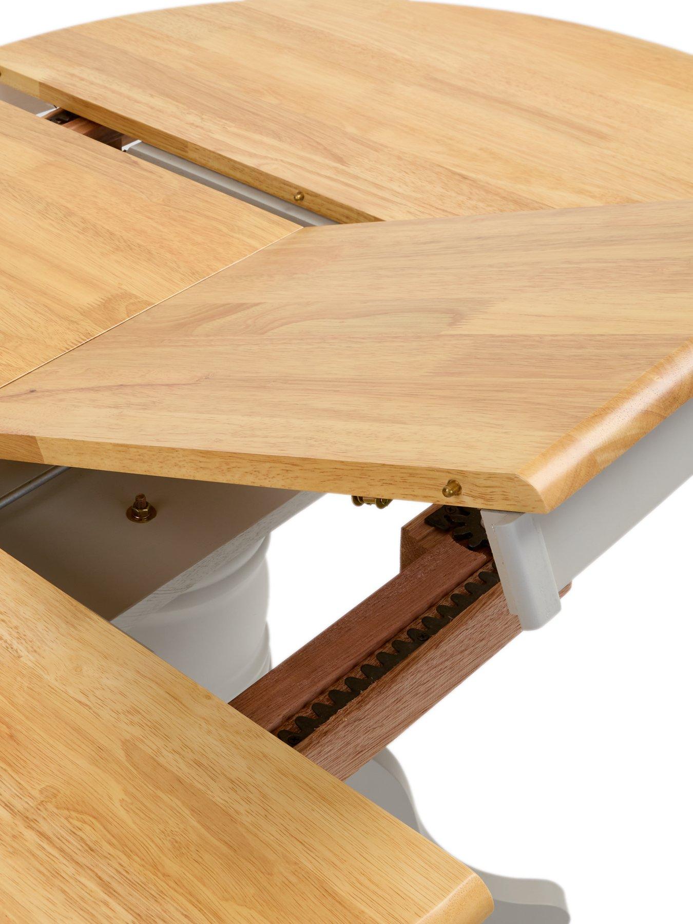 Image 3 of 5 of The Very Collection Kentucky 100cm to&nbsp;138cm Extending Dining Table - Grey