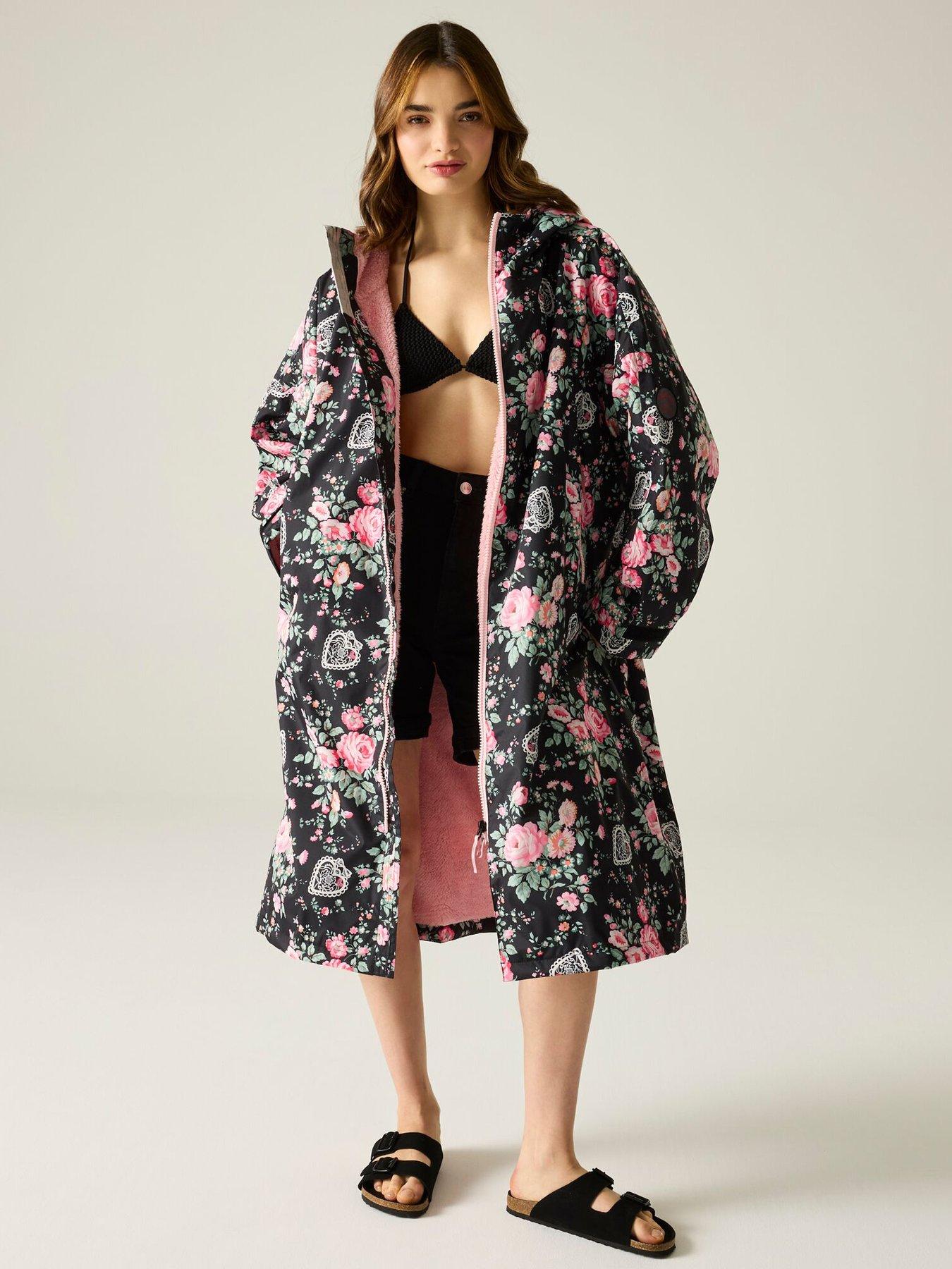 Image 1 of 7 of Regatta Ladies Cath Kidston Changing Robe - Hackney Rose