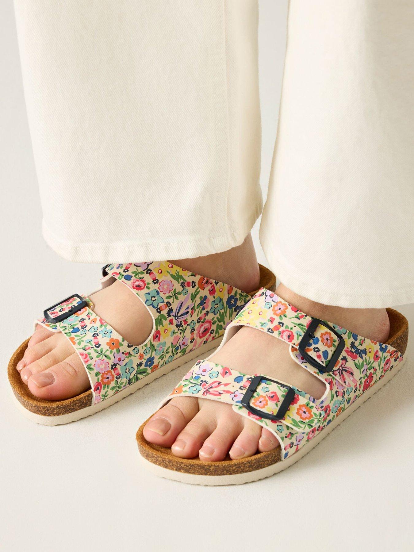 Regatta Ladiesd Cath Kidston 2 Strap Sandal - Cream Harmony Ditsy