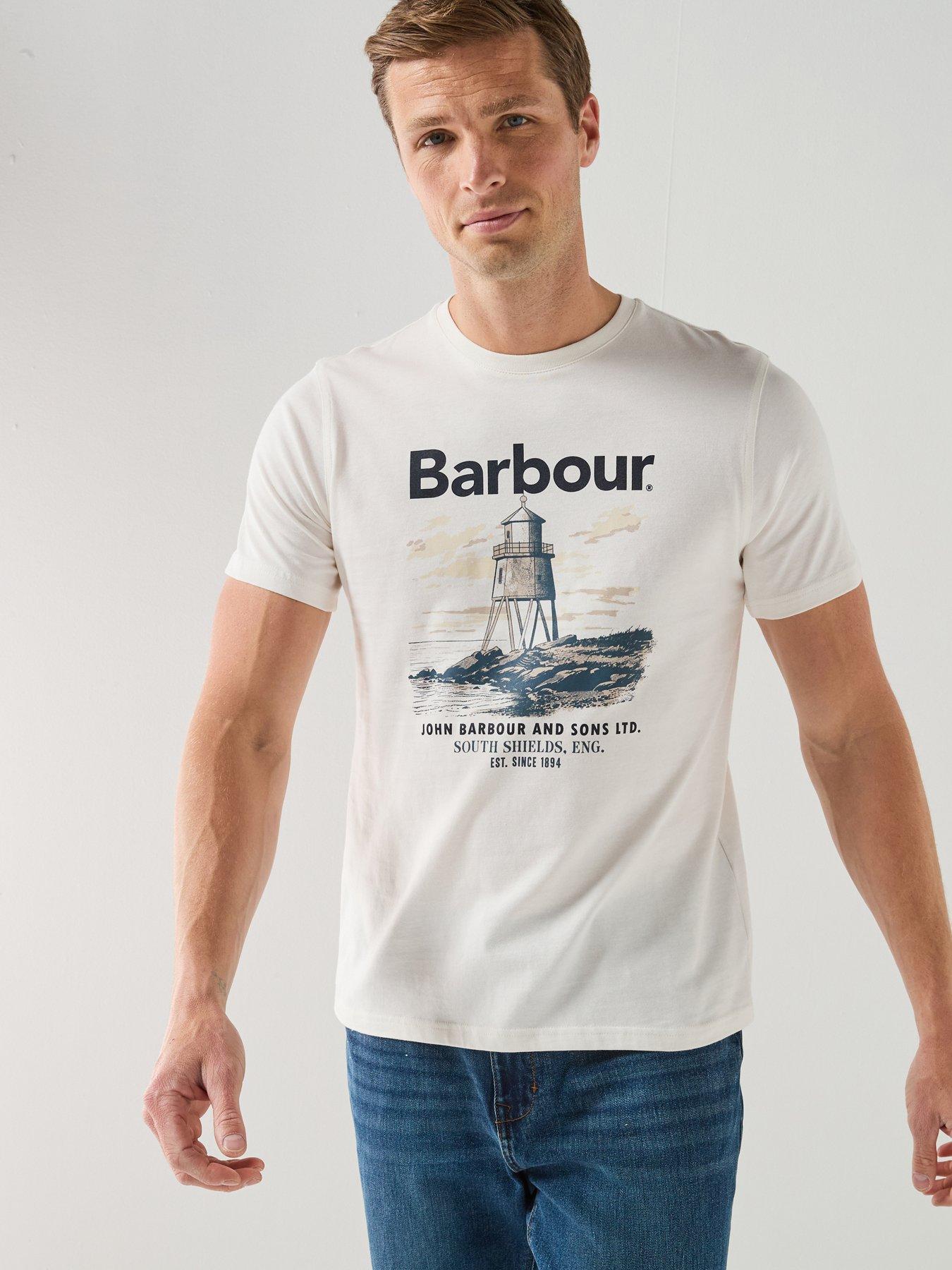 Barbour Harbourside Graphic T-Shirt - Cream
