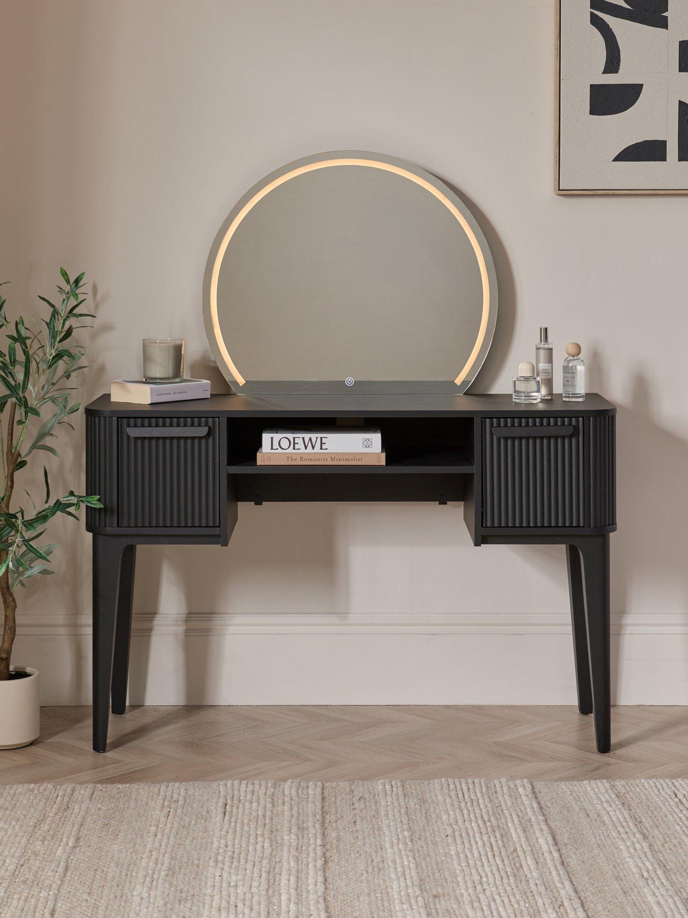 The Very Collection Carina Dressing Table  &  Lit Mirror - FSC® Certified