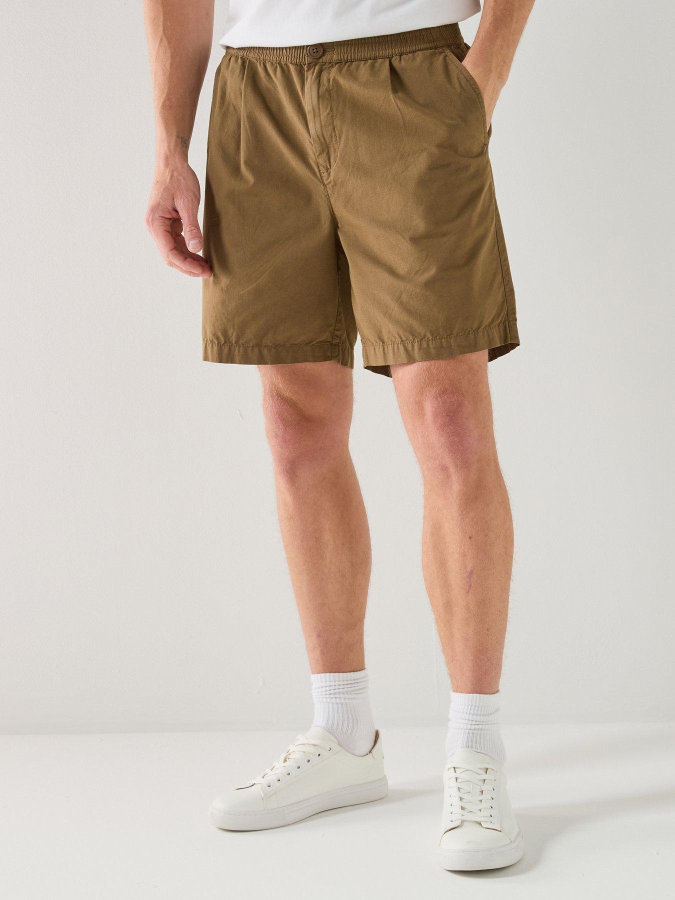 Barbour Relaxed Fit Rickfell Ripstop Short - Khaki