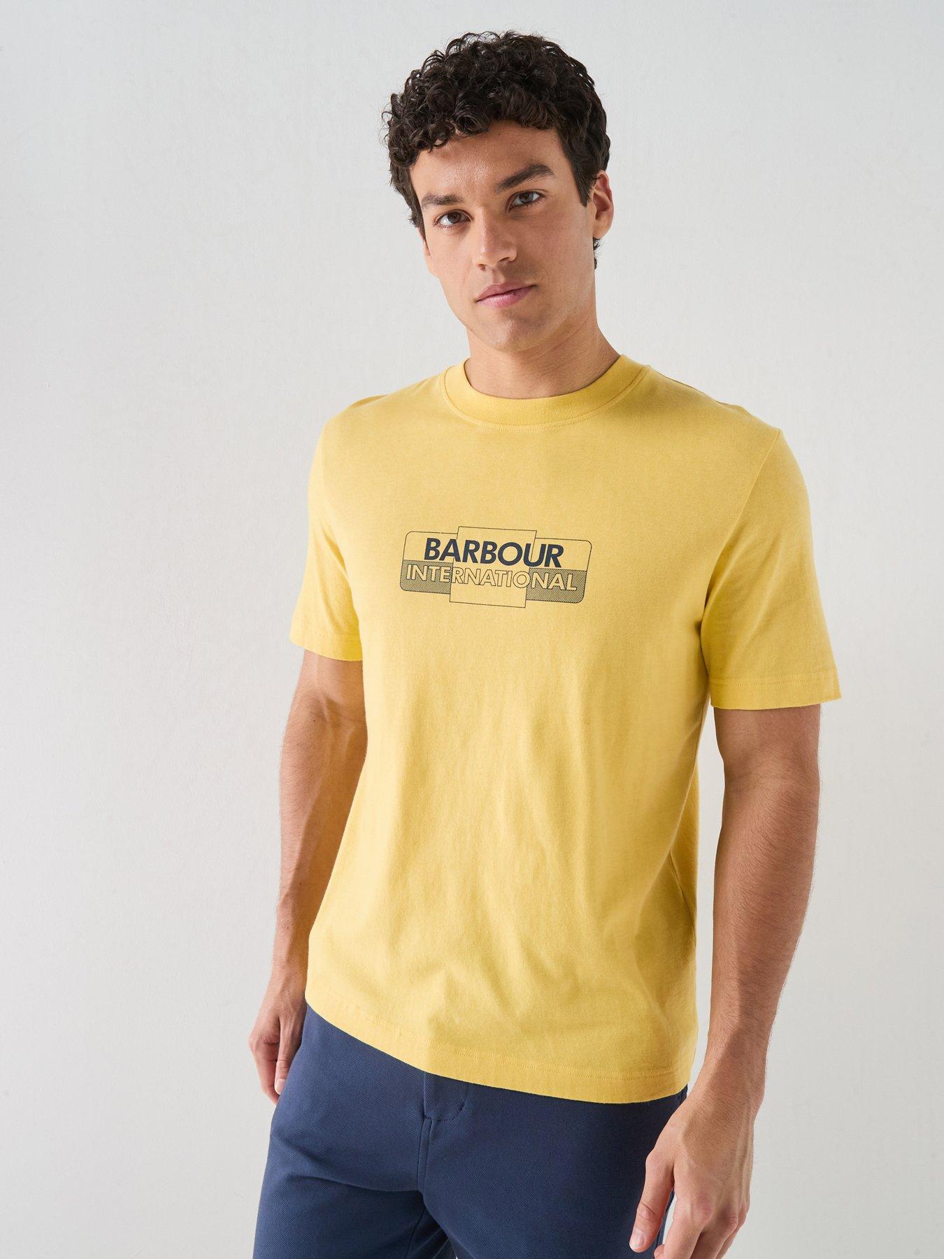Barbour International Leighton Graphic T-Shirt - Yellow