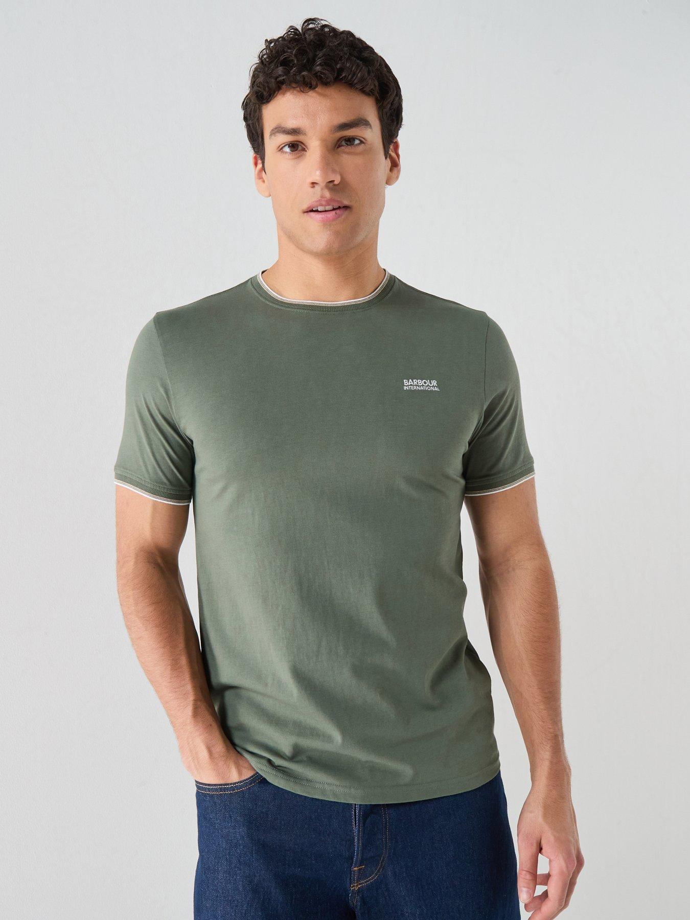 Barbour International Ashmann Tipped T-Shirt - Green