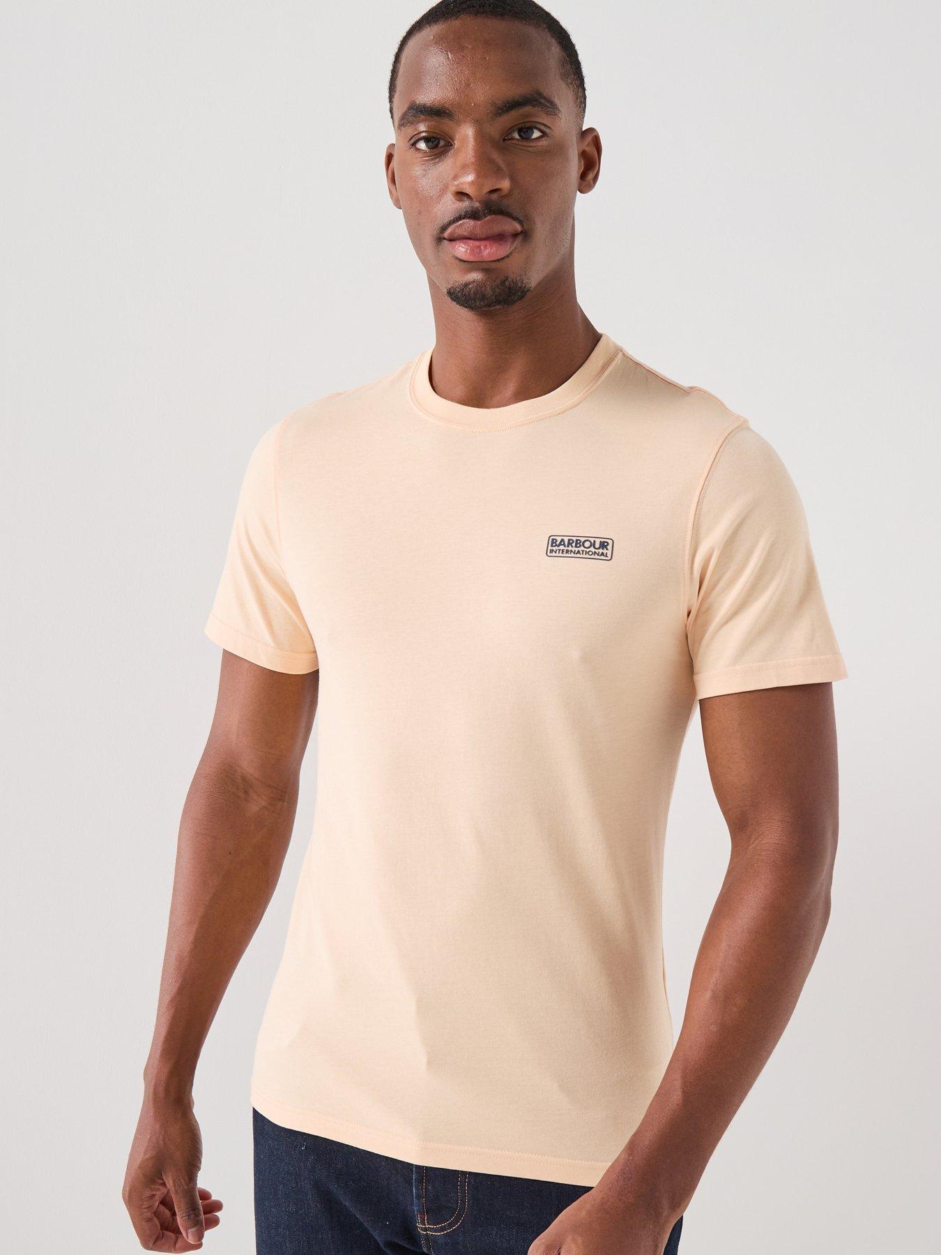 Barbour International Small Logo T-Shirt - Light Orange