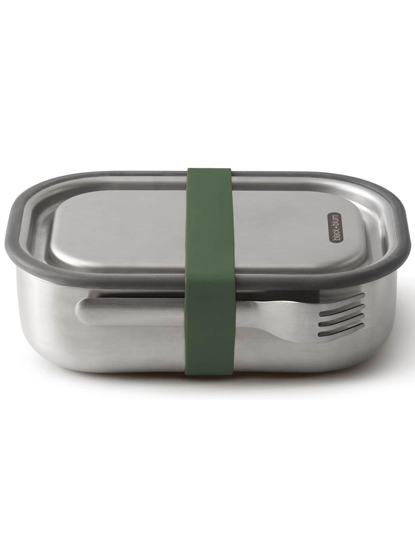 Black+Blum Stainless Steel Lunch Box Large 1l - Olive