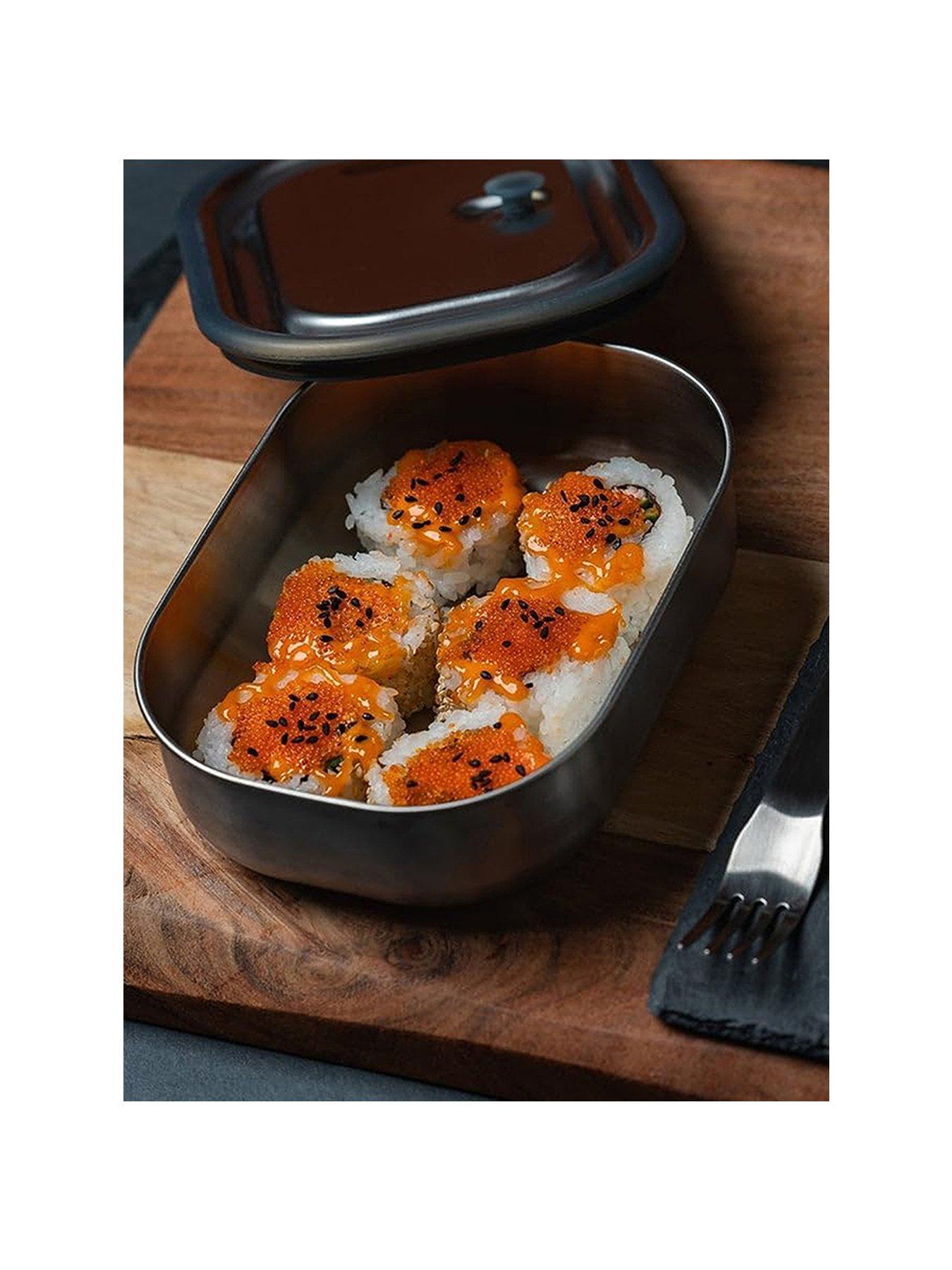 Image 2 of 4 of Black+Blum Stainless Steel Lunch Box 600ml - Olive