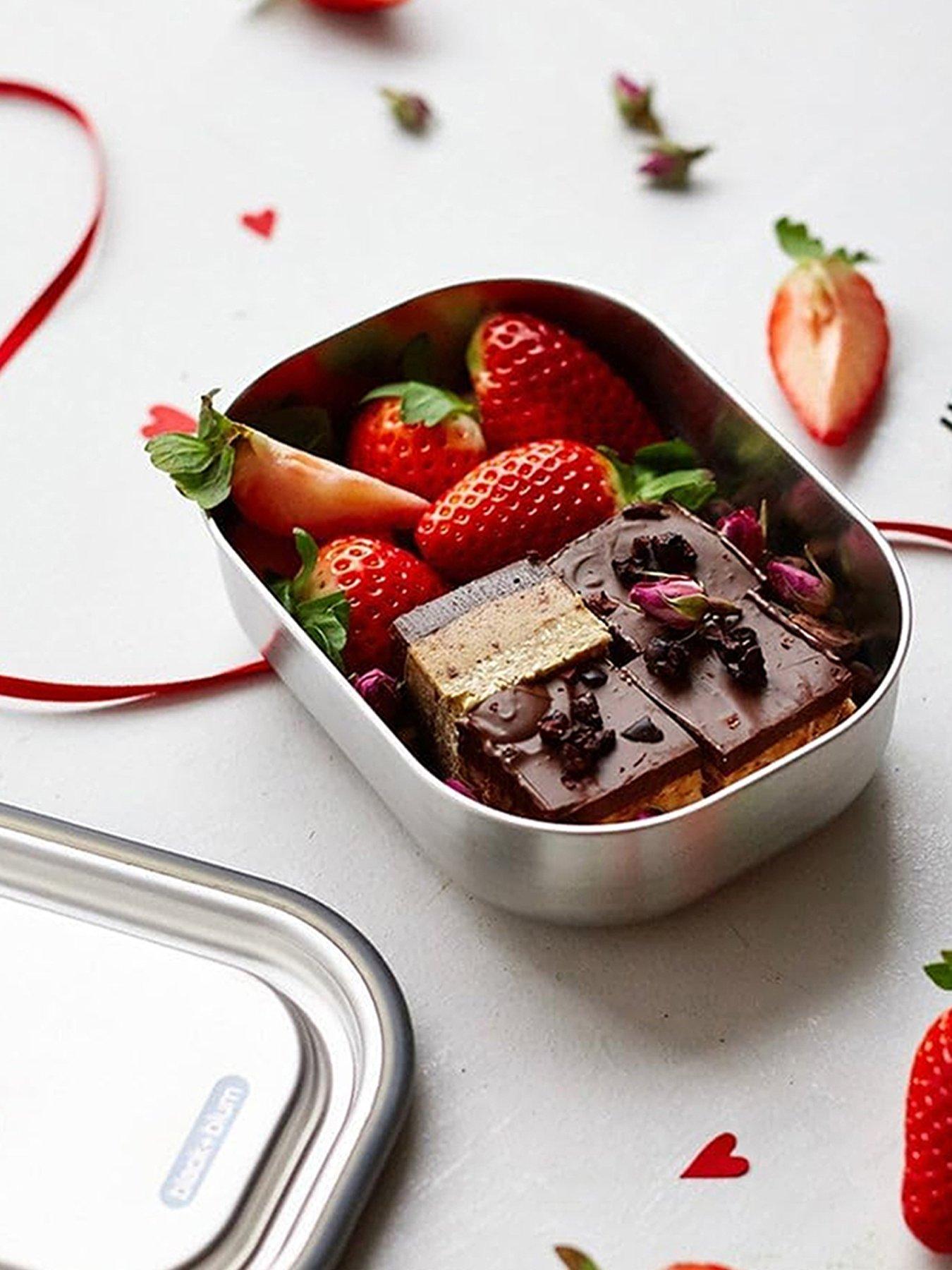 Image 3 of 4 of Black+Blum Stainless Steel Lunch Box 600ml - Olive