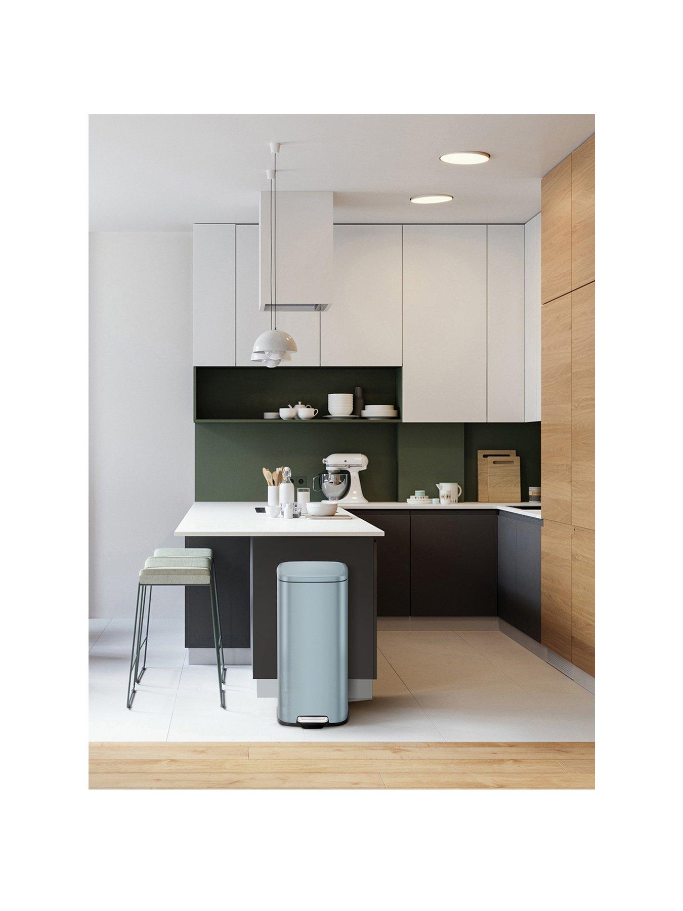 Image 2 of 5 of EKO Stella Recycling Pedal Bin 30l - Titanium Blue