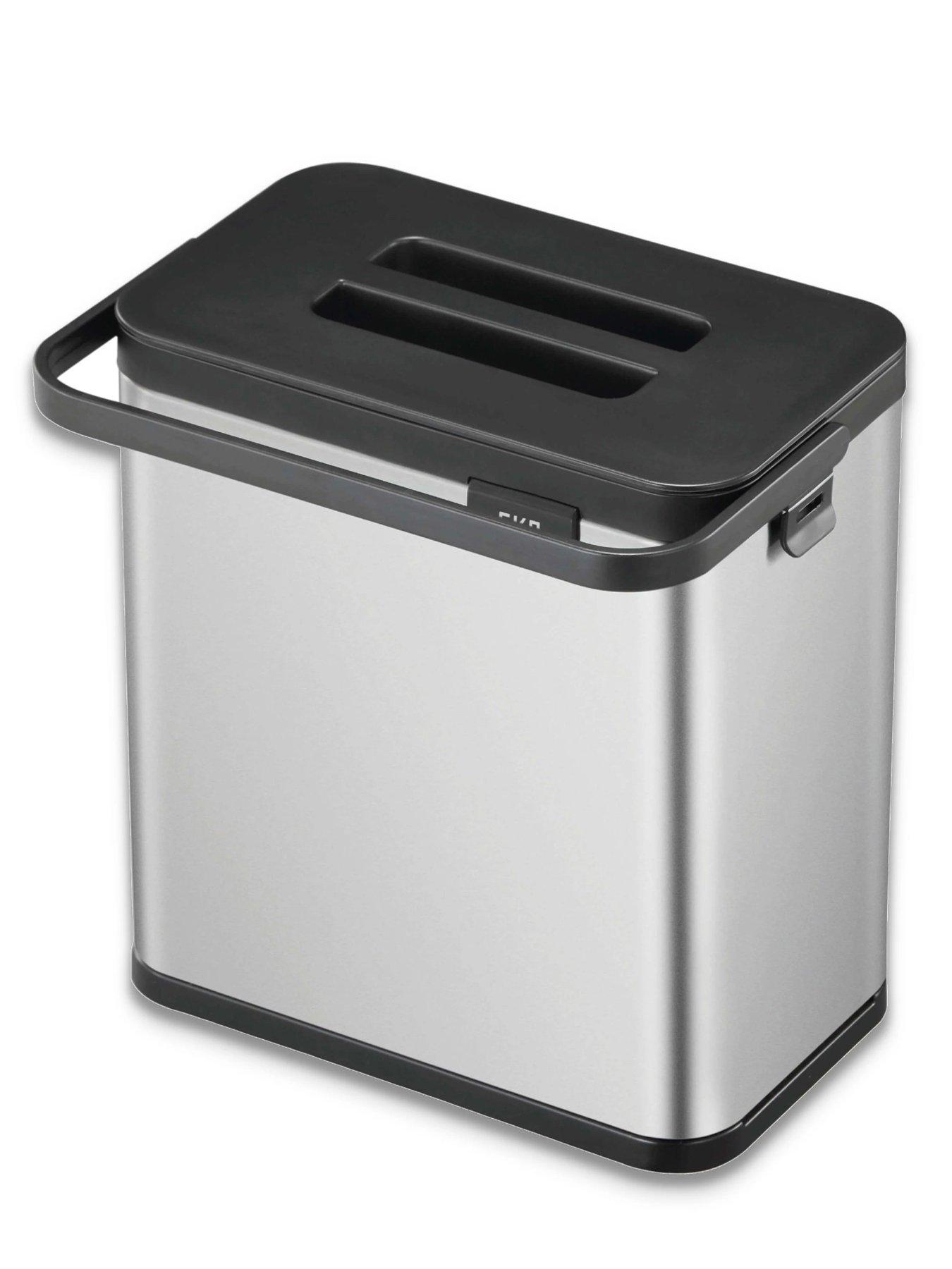 Eko Eko Puro Caddy Stainless Steel Food Waste 3l - Silver