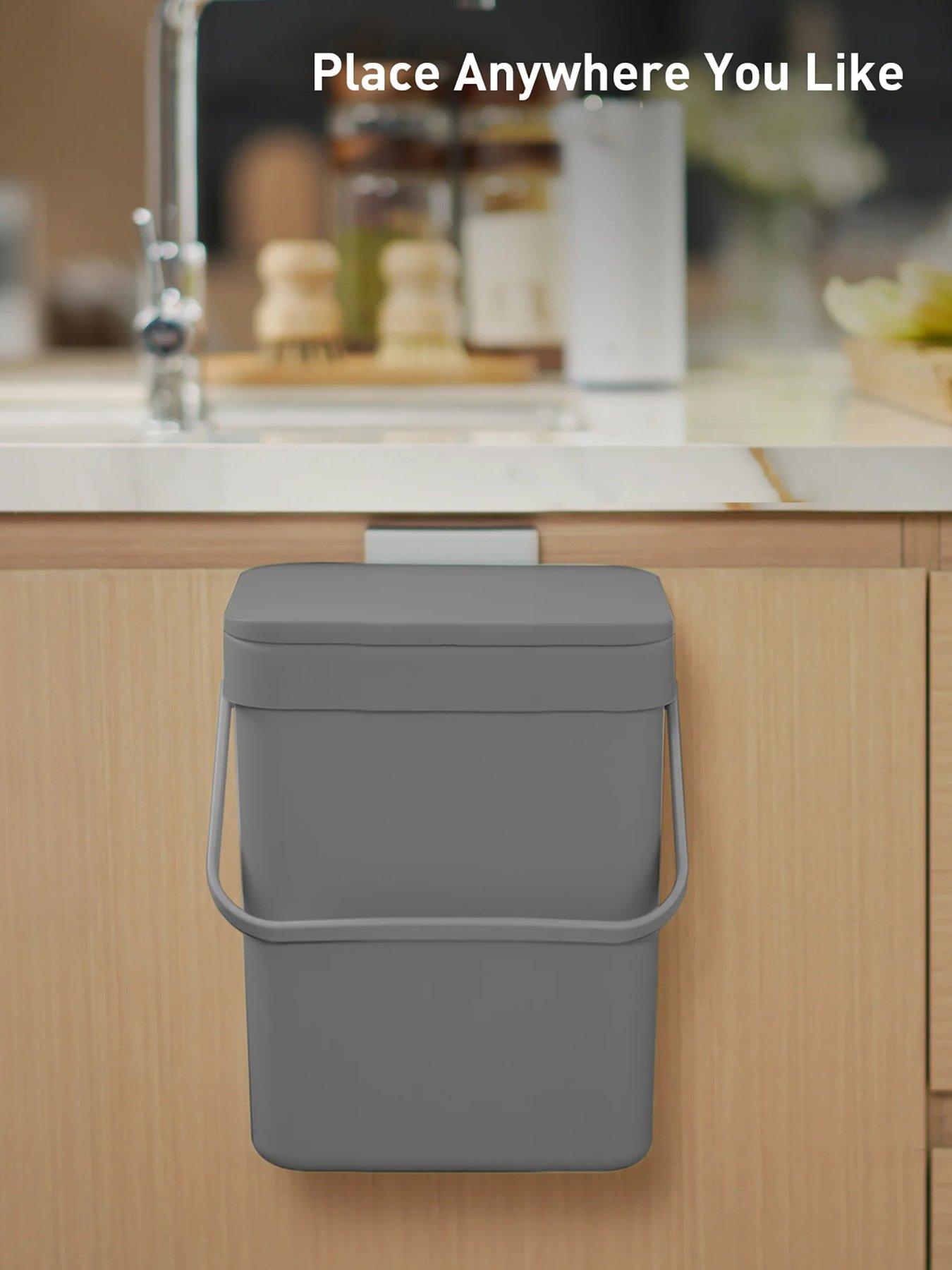 Image 1 of 5 of Eko Eko Caddy Cupboard Bin 5l - Grey