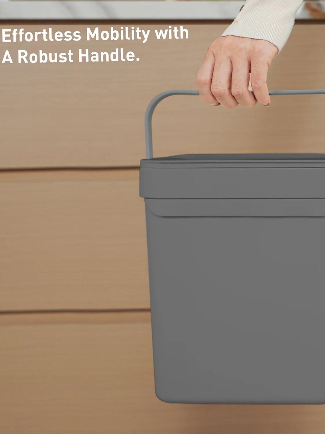 Image 4 of 5 of Eko Eko Caddy Cupboard Bin 5l - Grey