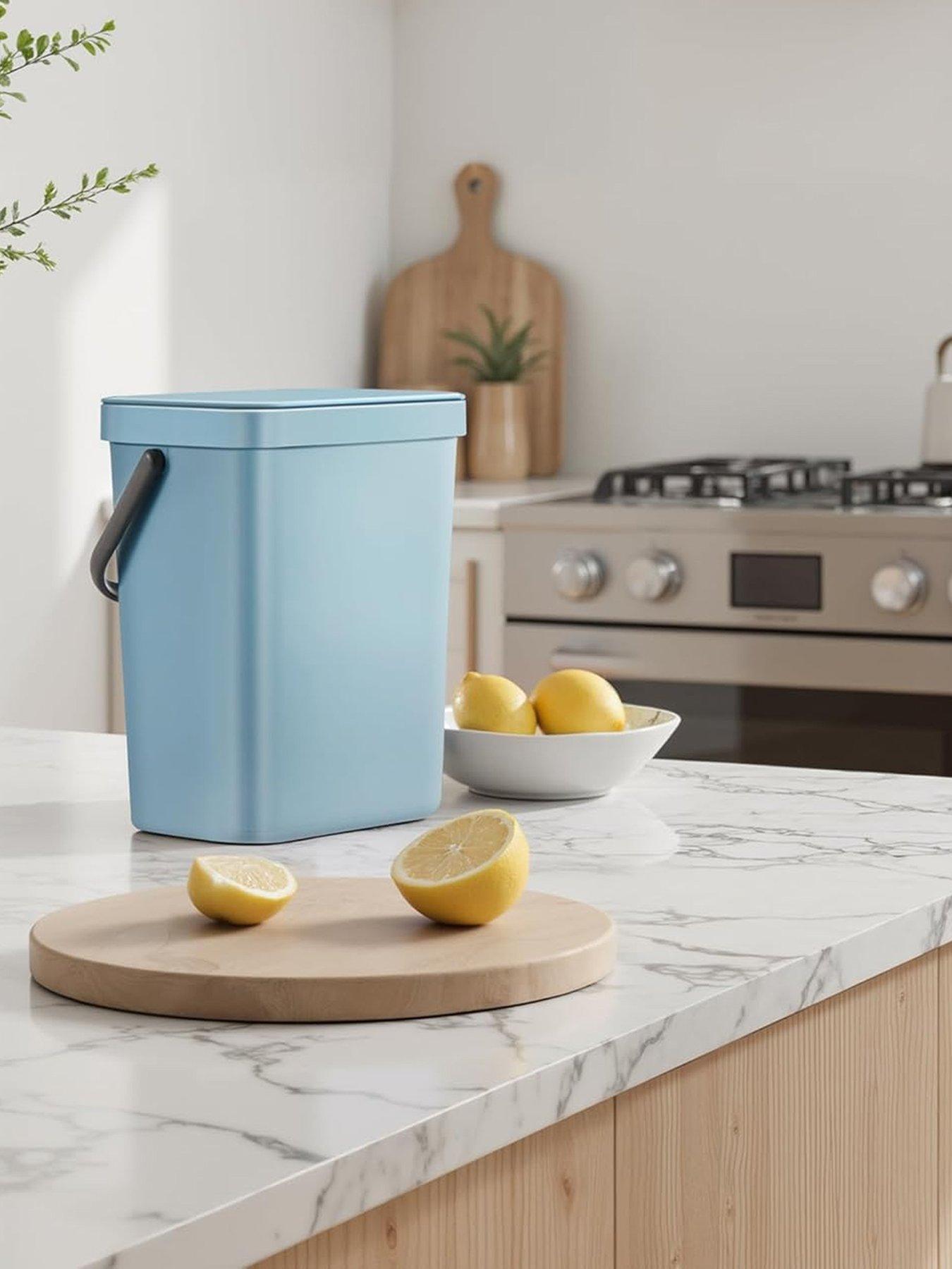 Image 3 of 4 of EKO Eko Puro Caddy Compost Bin 12l - Titanium Blue