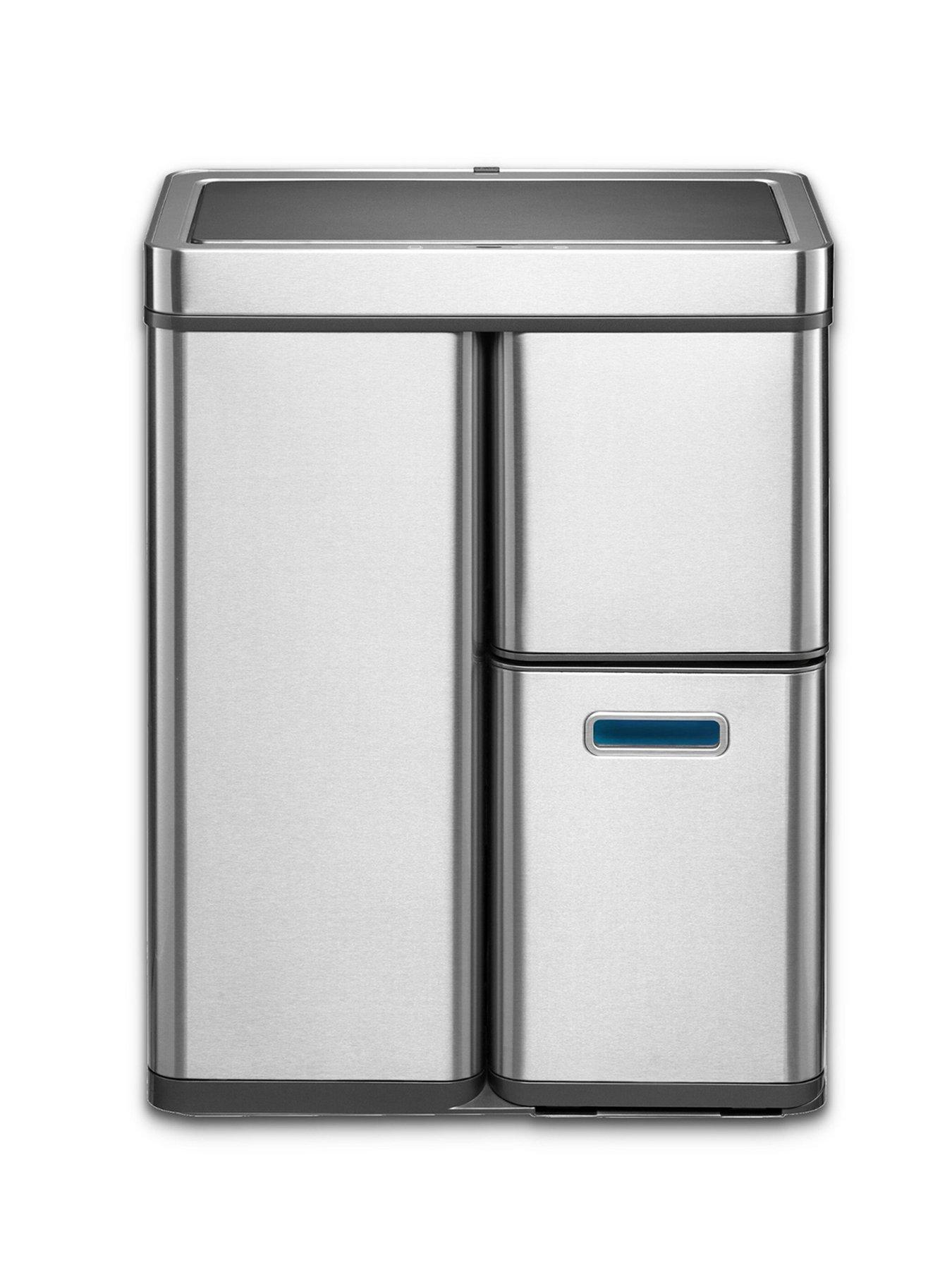 Eko Eko Mirage Plus Recycling Sensor Bin 30+15+15l - Silver