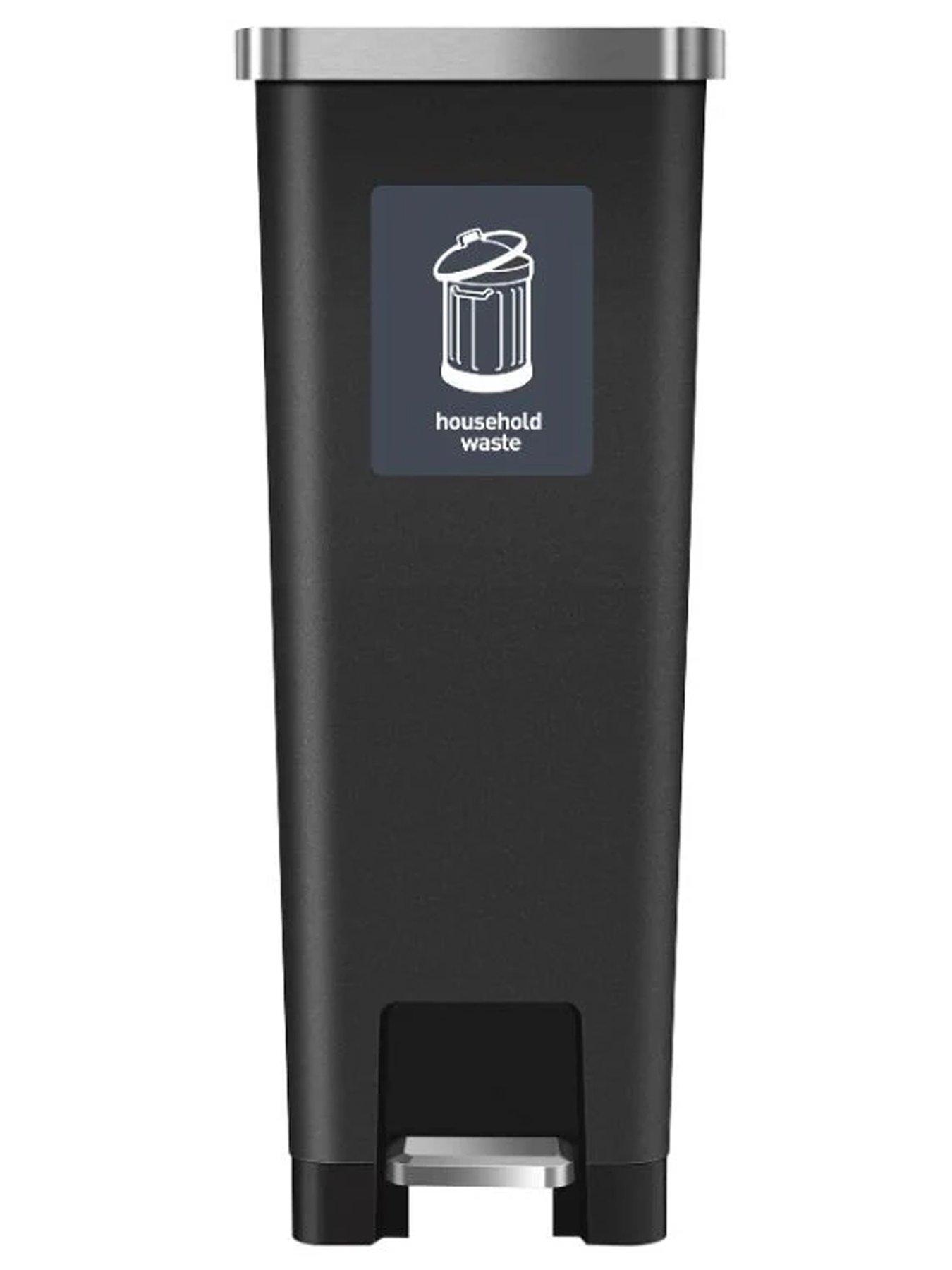 Eko Eko Hana Recycling Pedal Bin 30l - Black