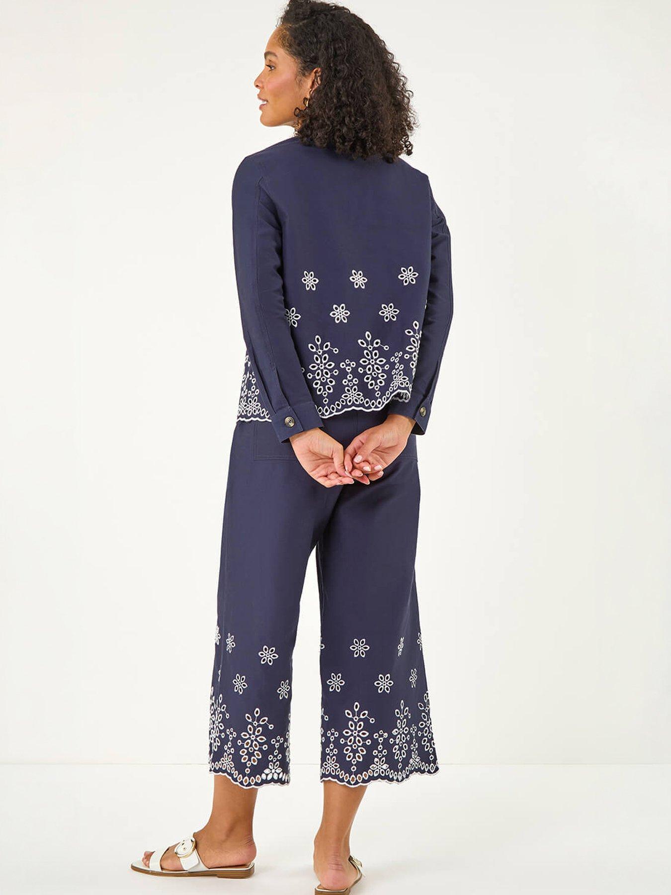 Image 4 of 5 of Roman Anglaise Cotton Lace Jacket