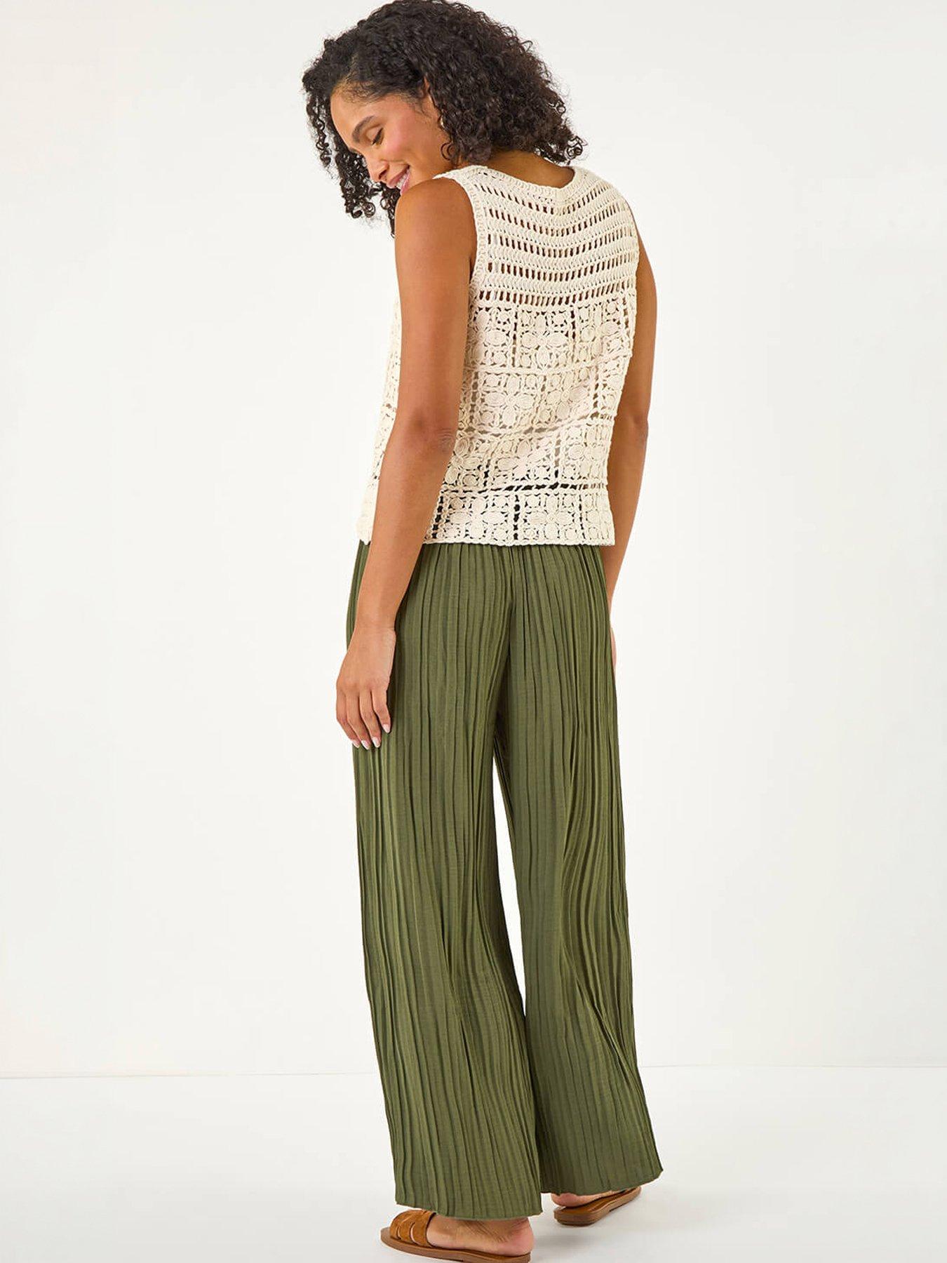 Image 4 of 5 of Roman Crochet Knit Vest