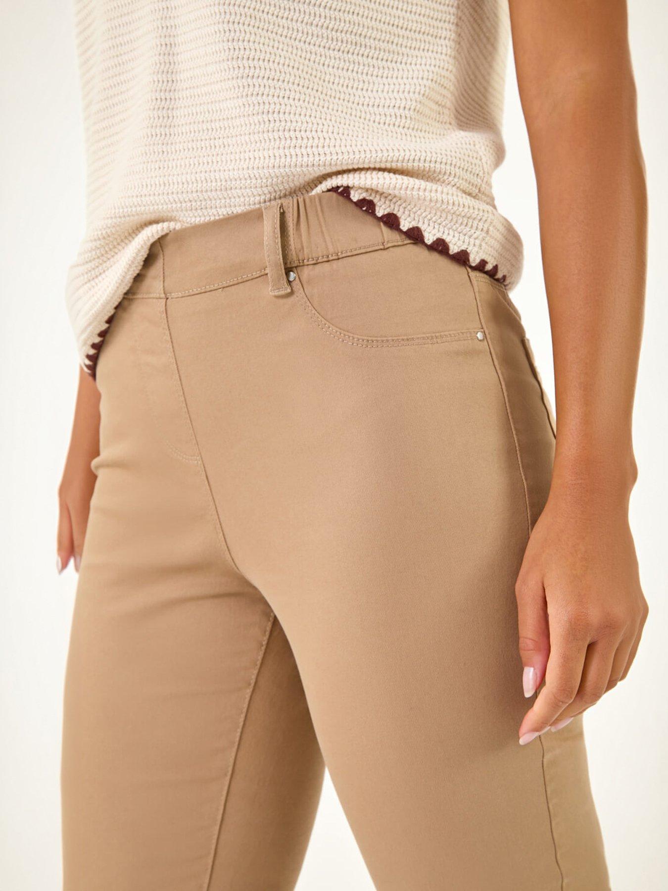 Image 2 of 5 of Roman Cropped Stretch Denim Jegging