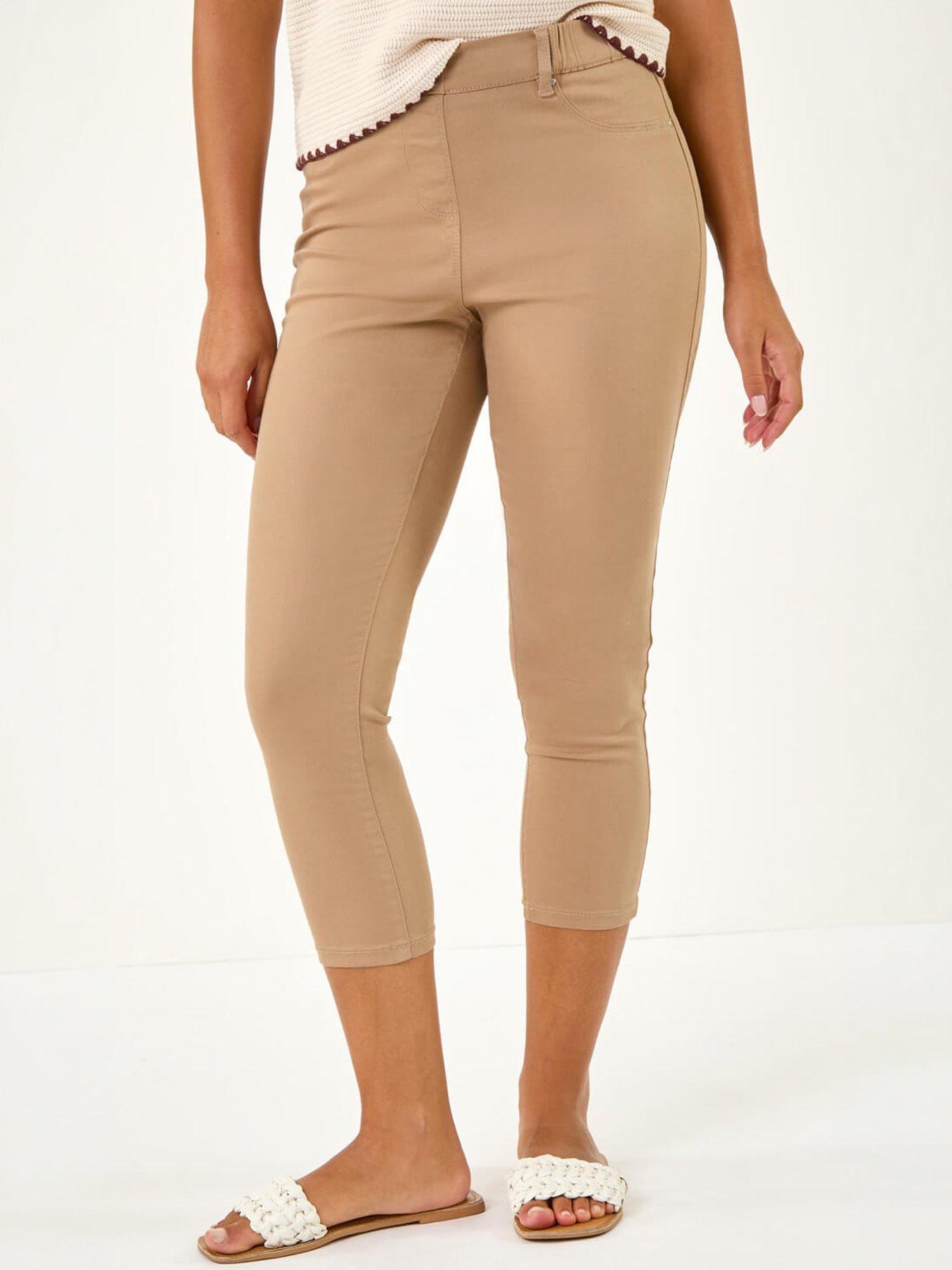 Image 3 of 5 of Roman Cropped Stretch Denim Jegging