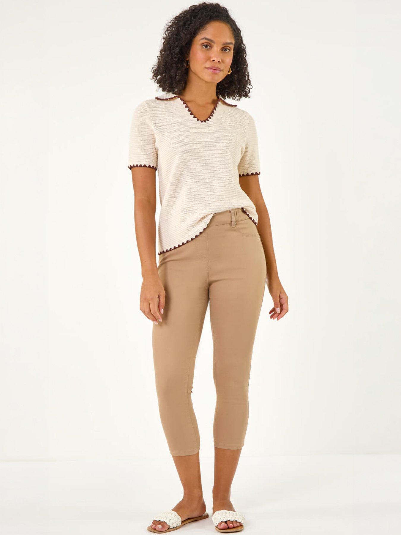 Image 5 of 5 of Roman Cropped Stretch Denim Jegging