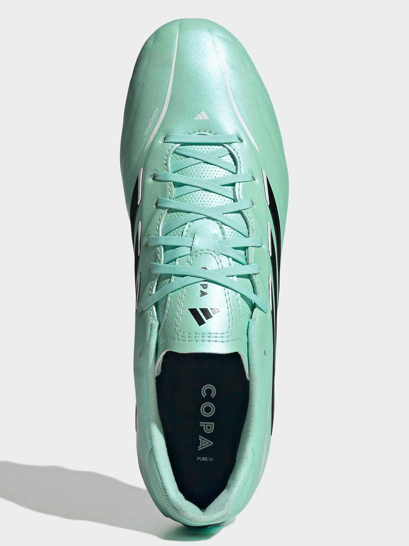 Image 4 of 6 of adidas Mens Copa Pure Iv League Firm Ground Football Boots - Green/black