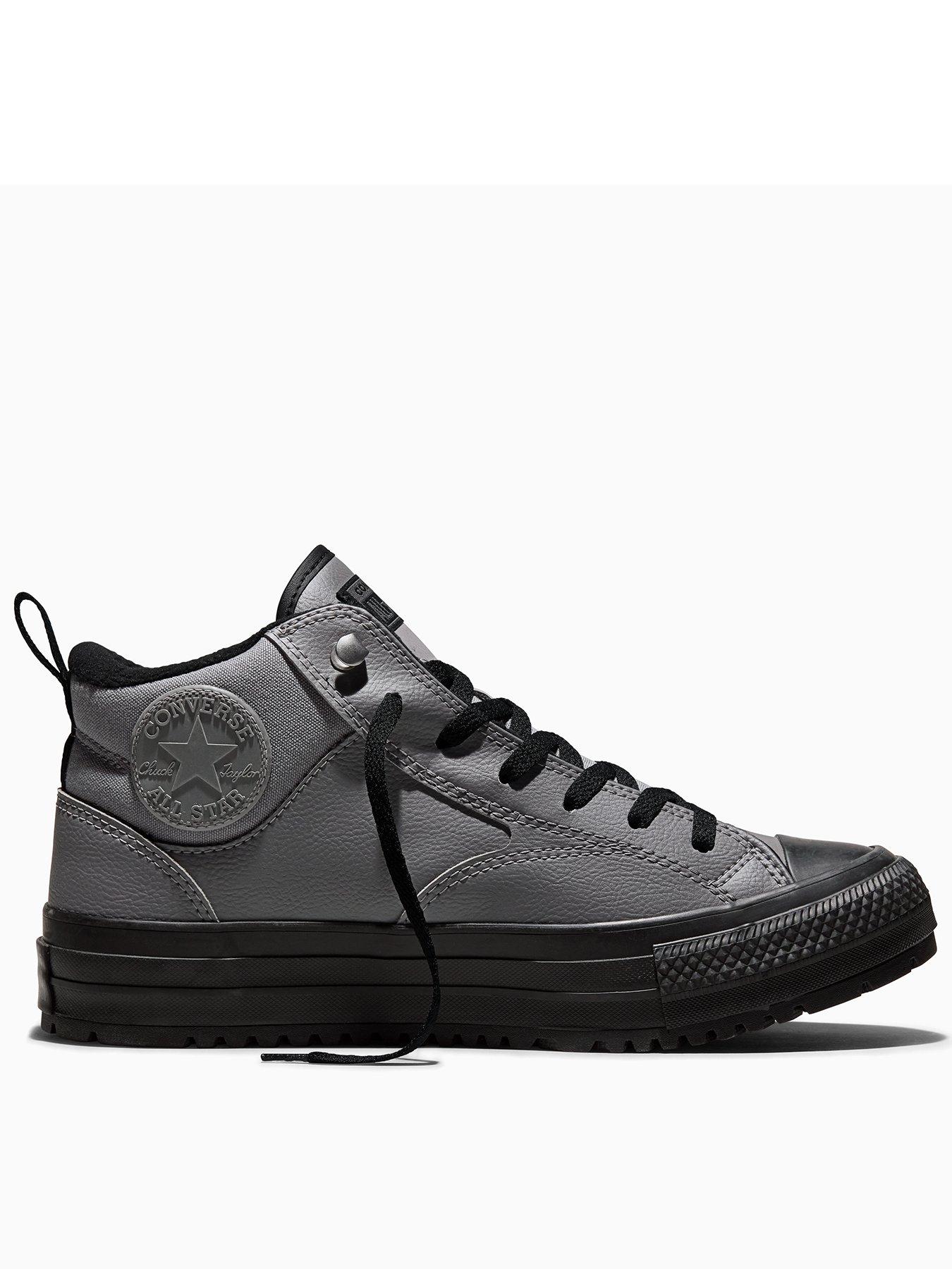 Image 1 of 5 of Converse Mens Weatherized Chuck Taylor All Star Malden Street Boot Trainers - Grey