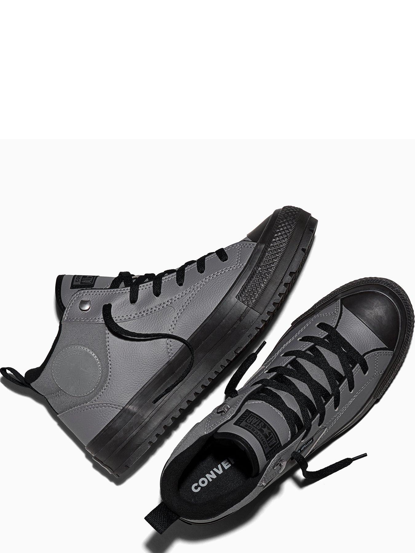 Image 3 of 5 of Converse Mens Weatherized Chuck Taylor All Star Malden Street Boot Trainers - Grey