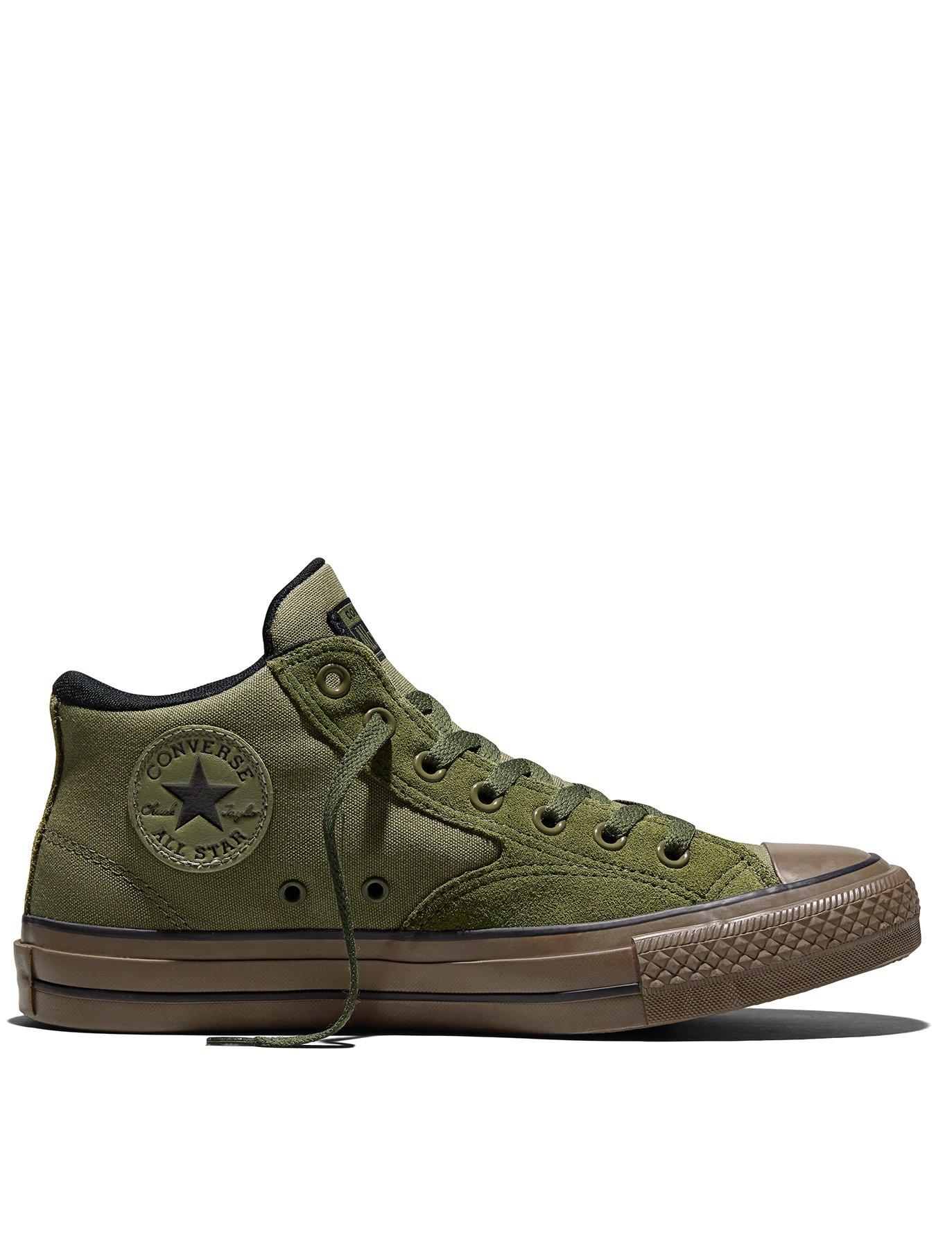 Converse Men's All Star Malden Mid Top Trainers - Green