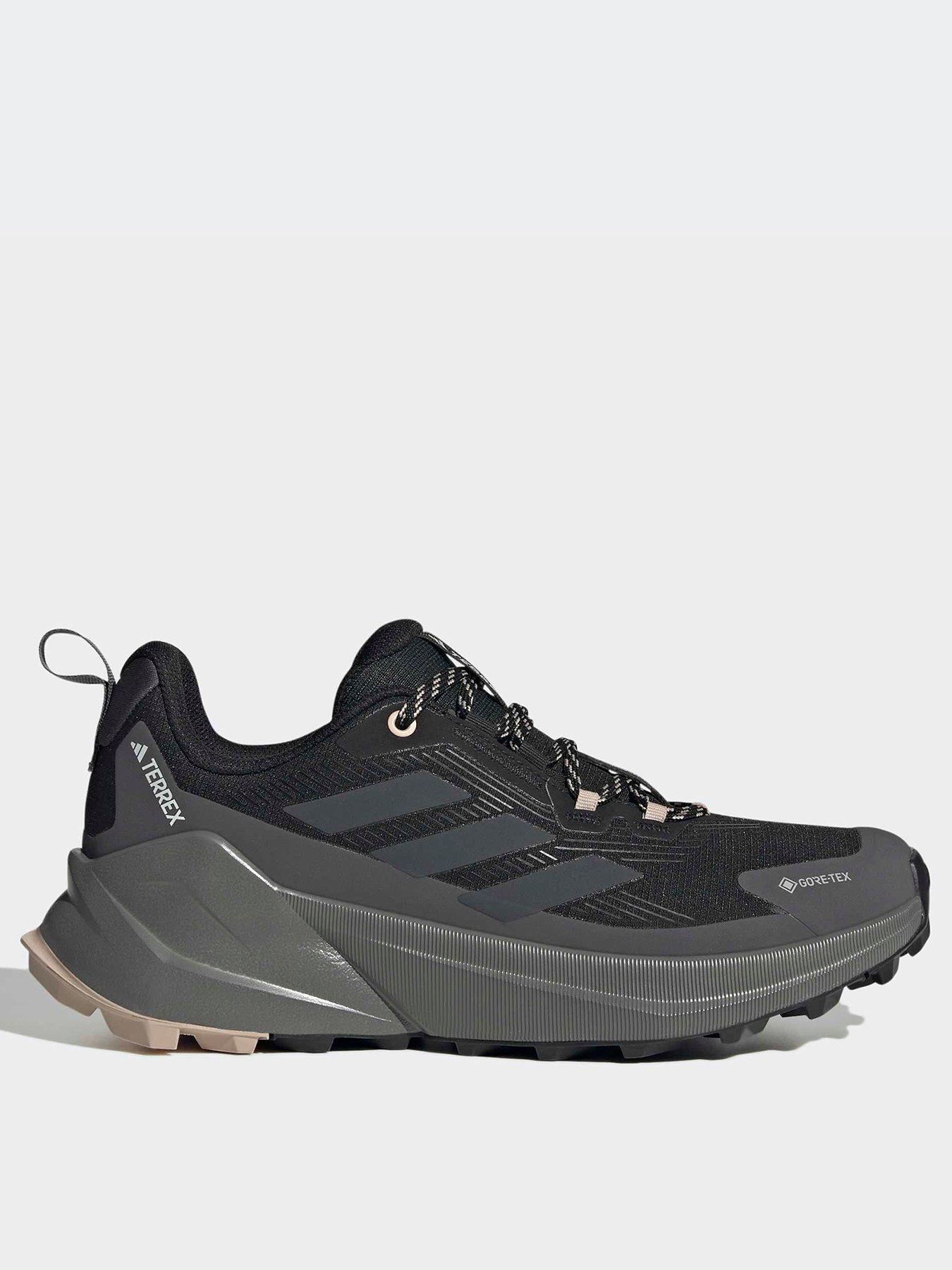 adidas Terrex Womens Trailmaker 2.0 Mid Goretex Hiking Shoes - Black