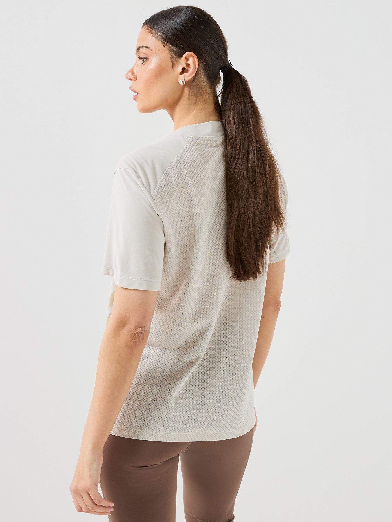 Image 2 of 6 of adidas Terrex Womens Trail Running Xpr T-Shirt - Beige
