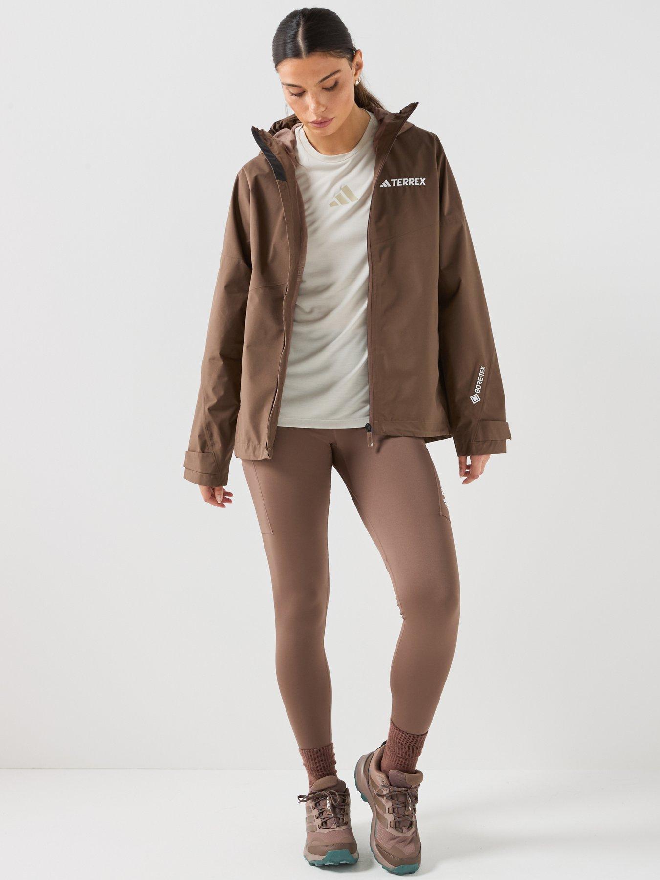 Image 3 of 6 of adidas Terrex Womens Trail Running Xpr T-Shirt - Beige